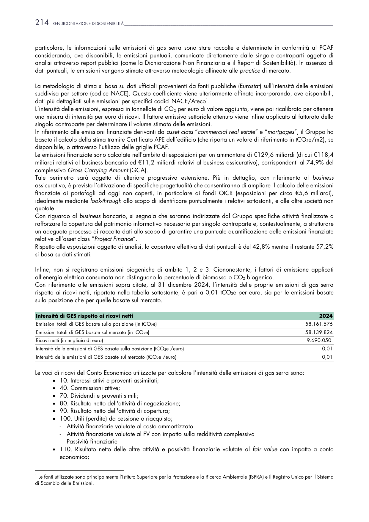 Emissions data extracted from page 64