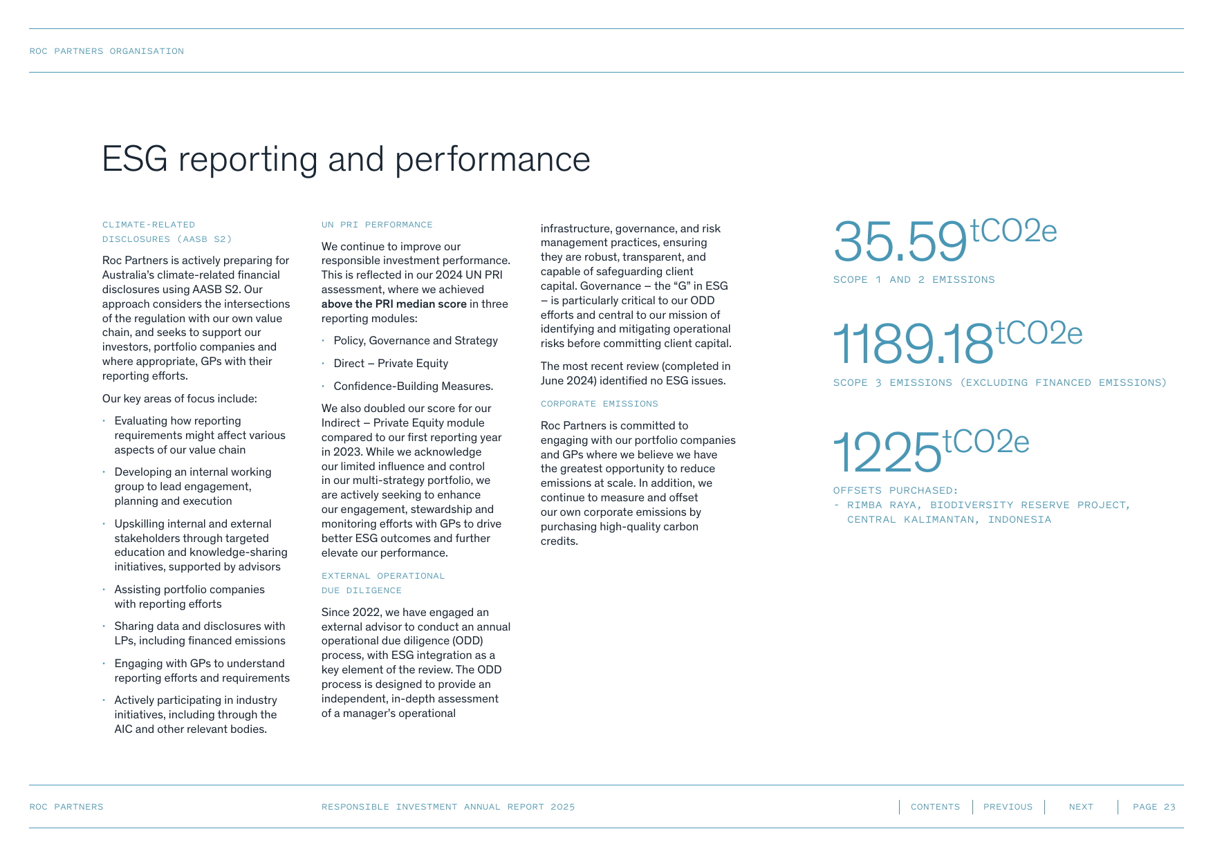 Emissions data extracted from page 25