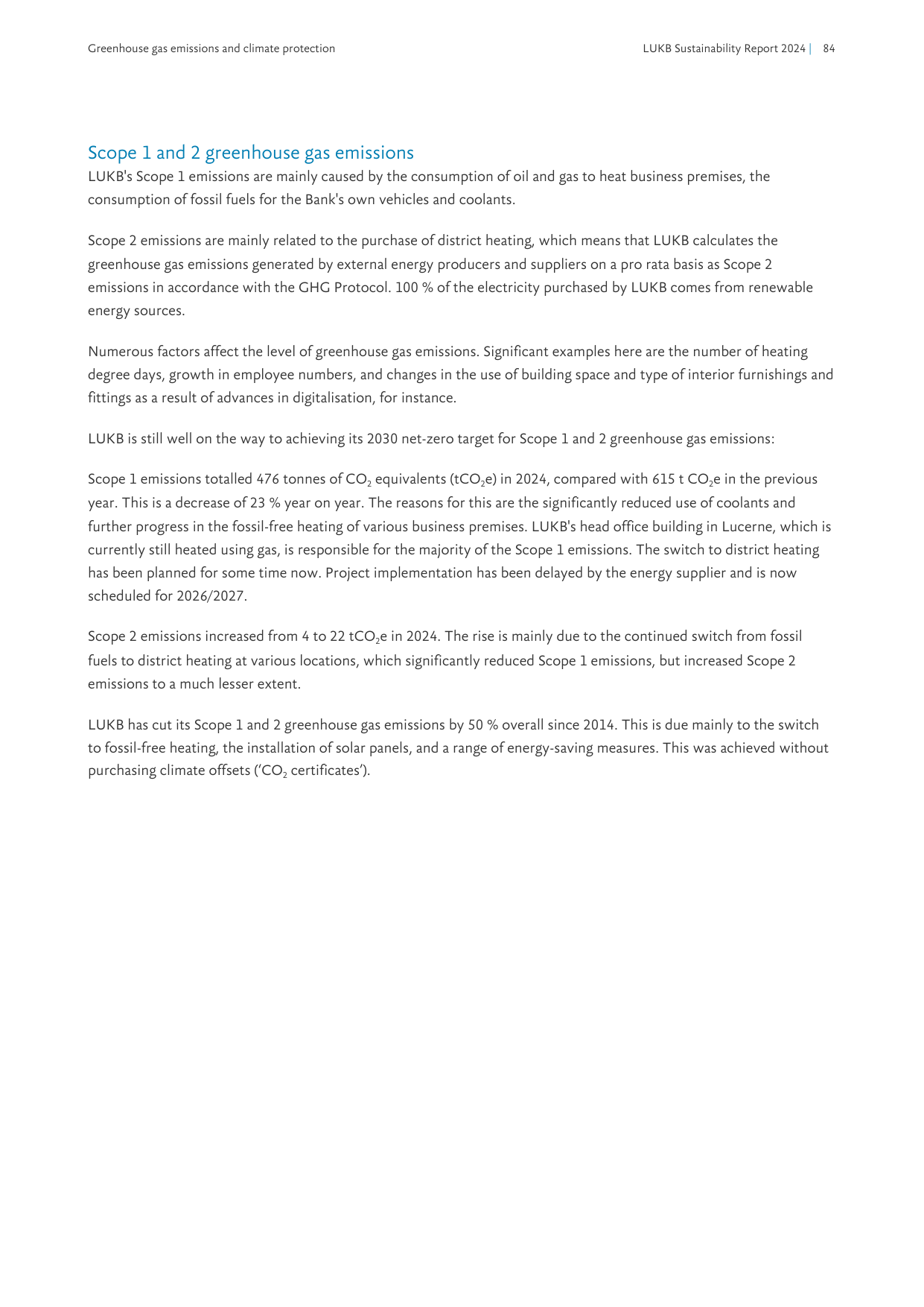 Emissions data extracted from page 84