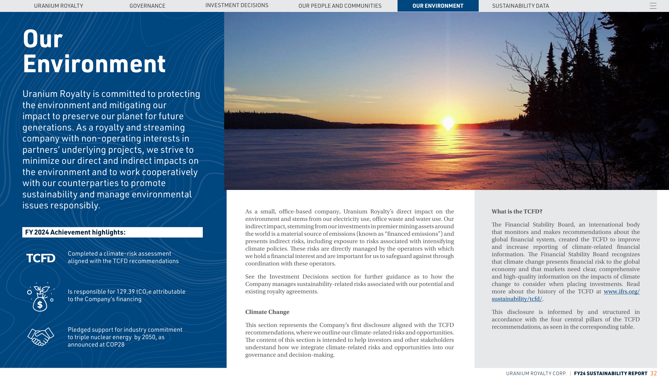 Emissions data extracted from page 32