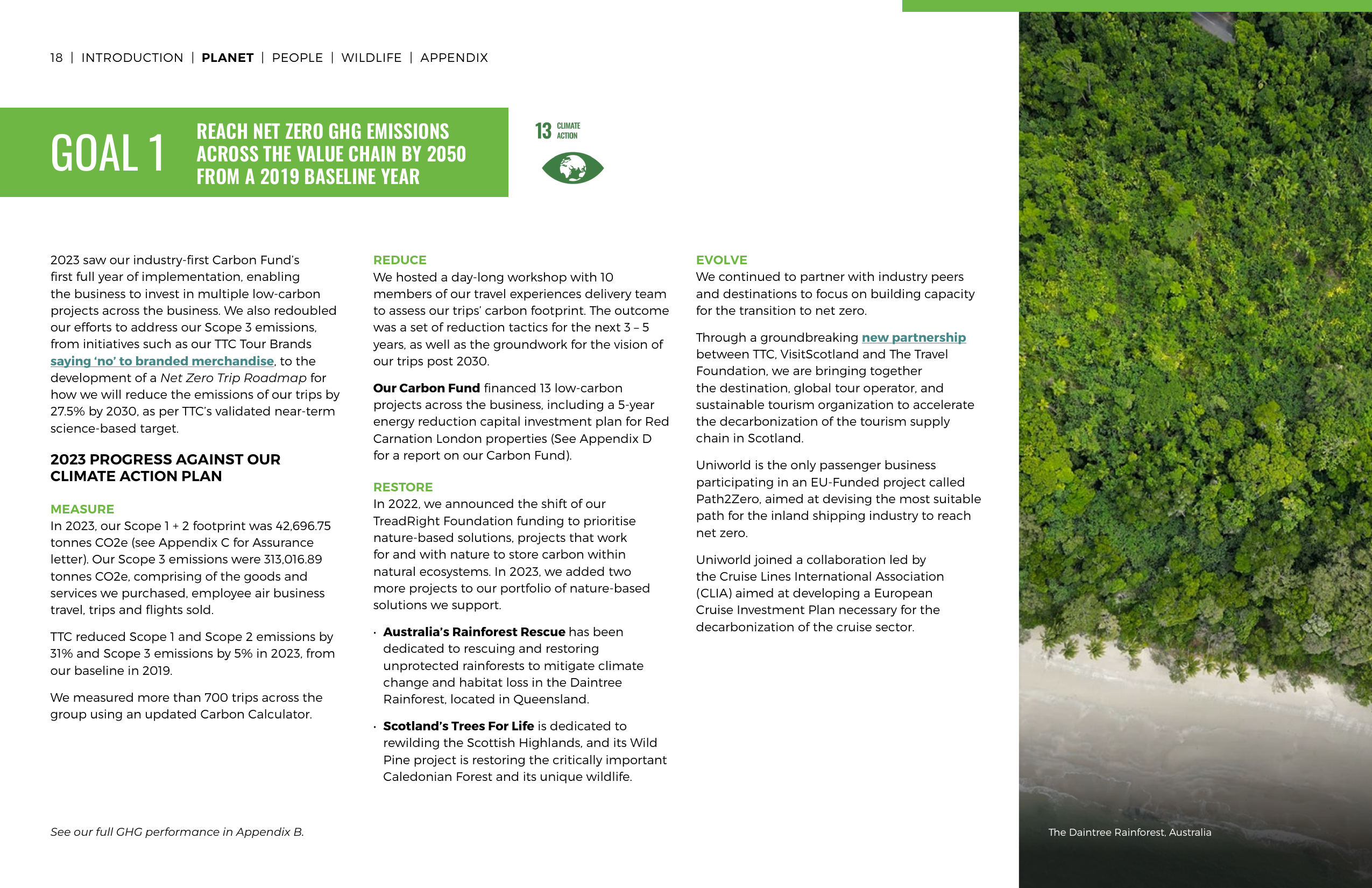Emissions data extracted from page 18