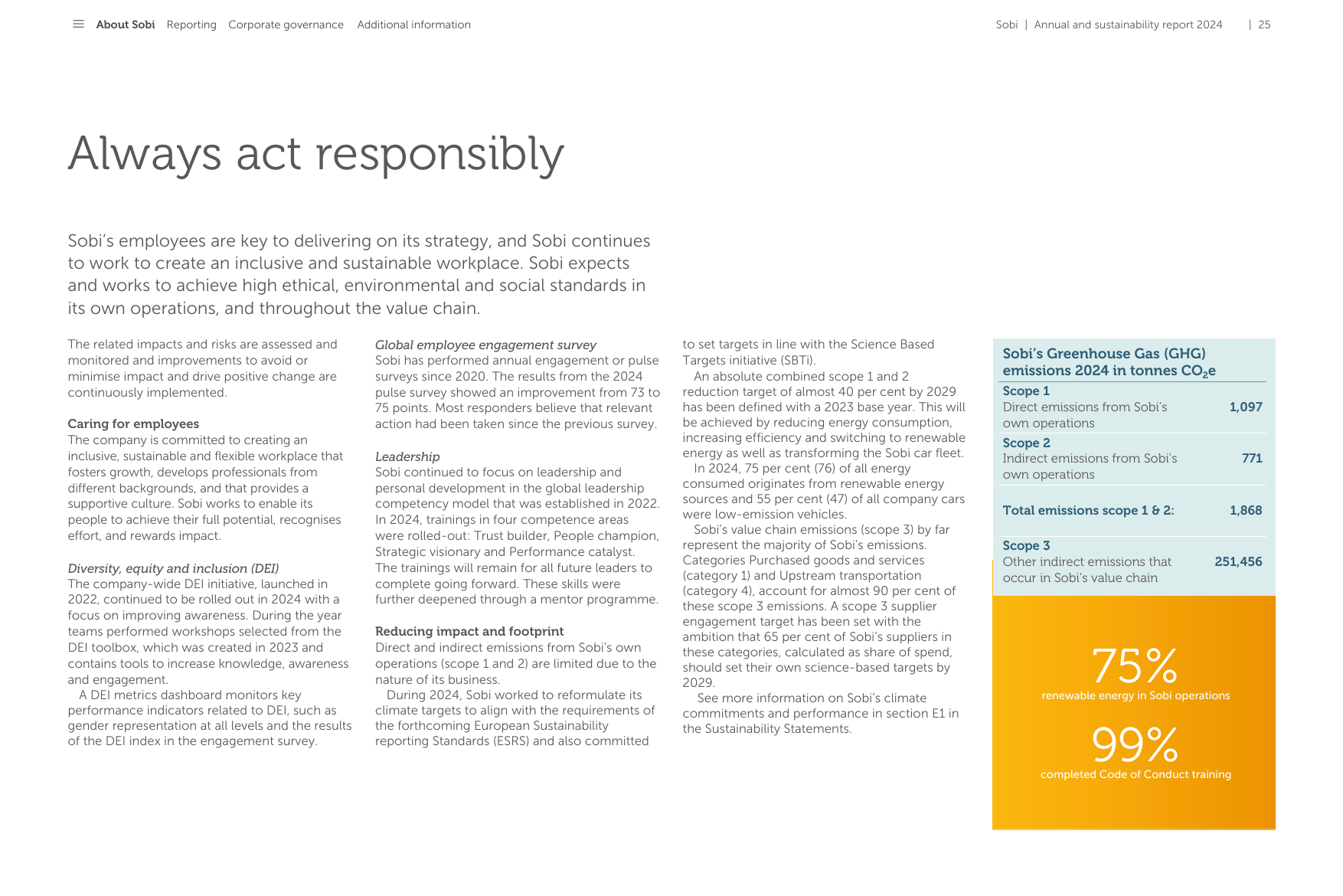 Emissions data extracted from page 25