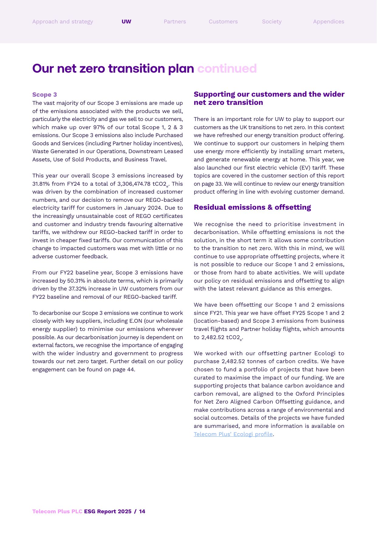 Emissions data extracted from page 15
