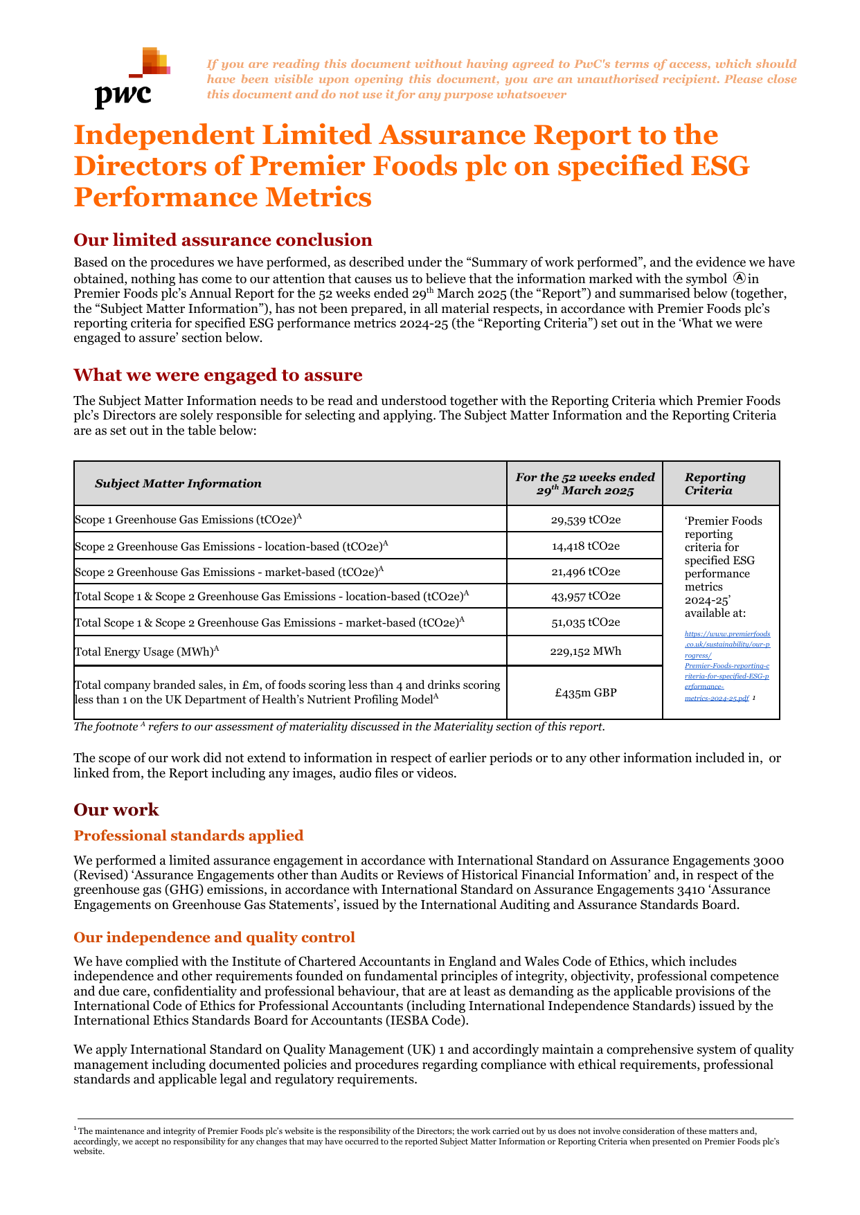 Emissions data extracted from page 1