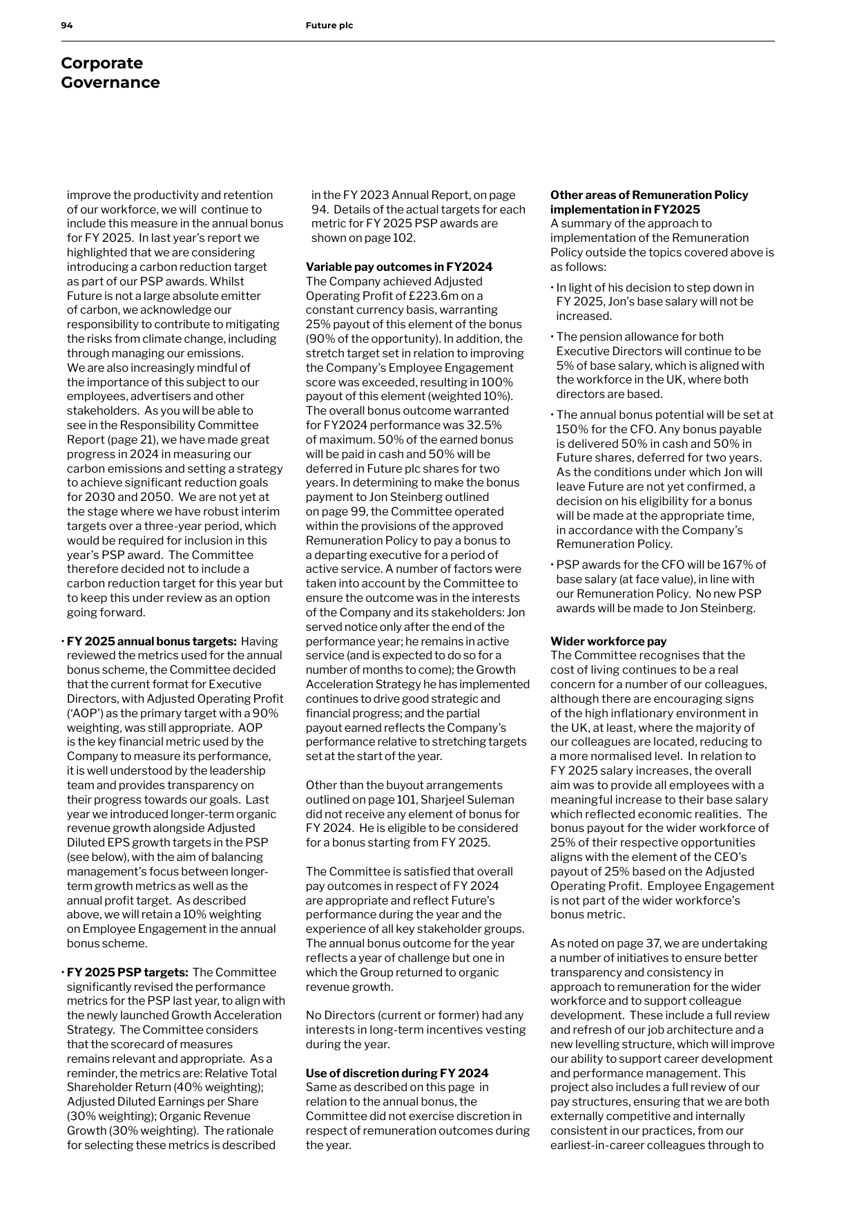 Emissions data extracted from page 94