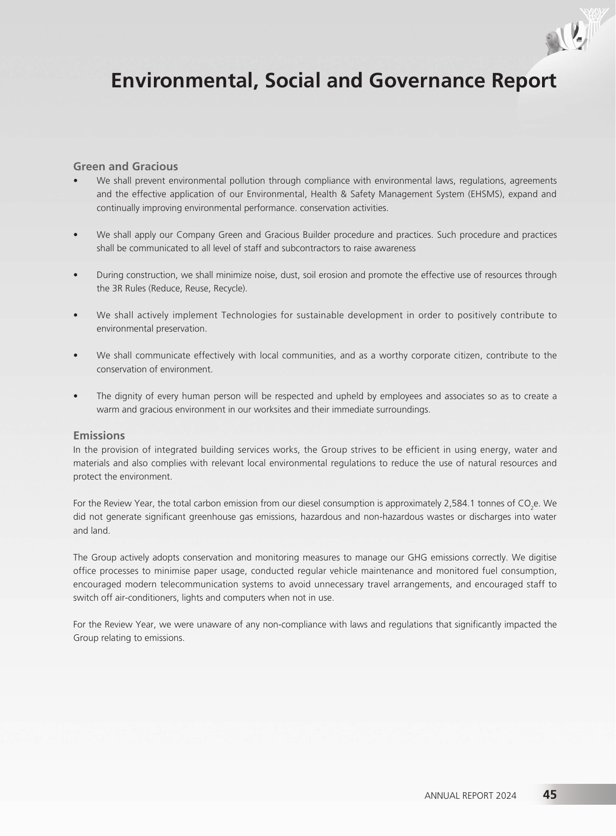 Emissions data extracted from page 46