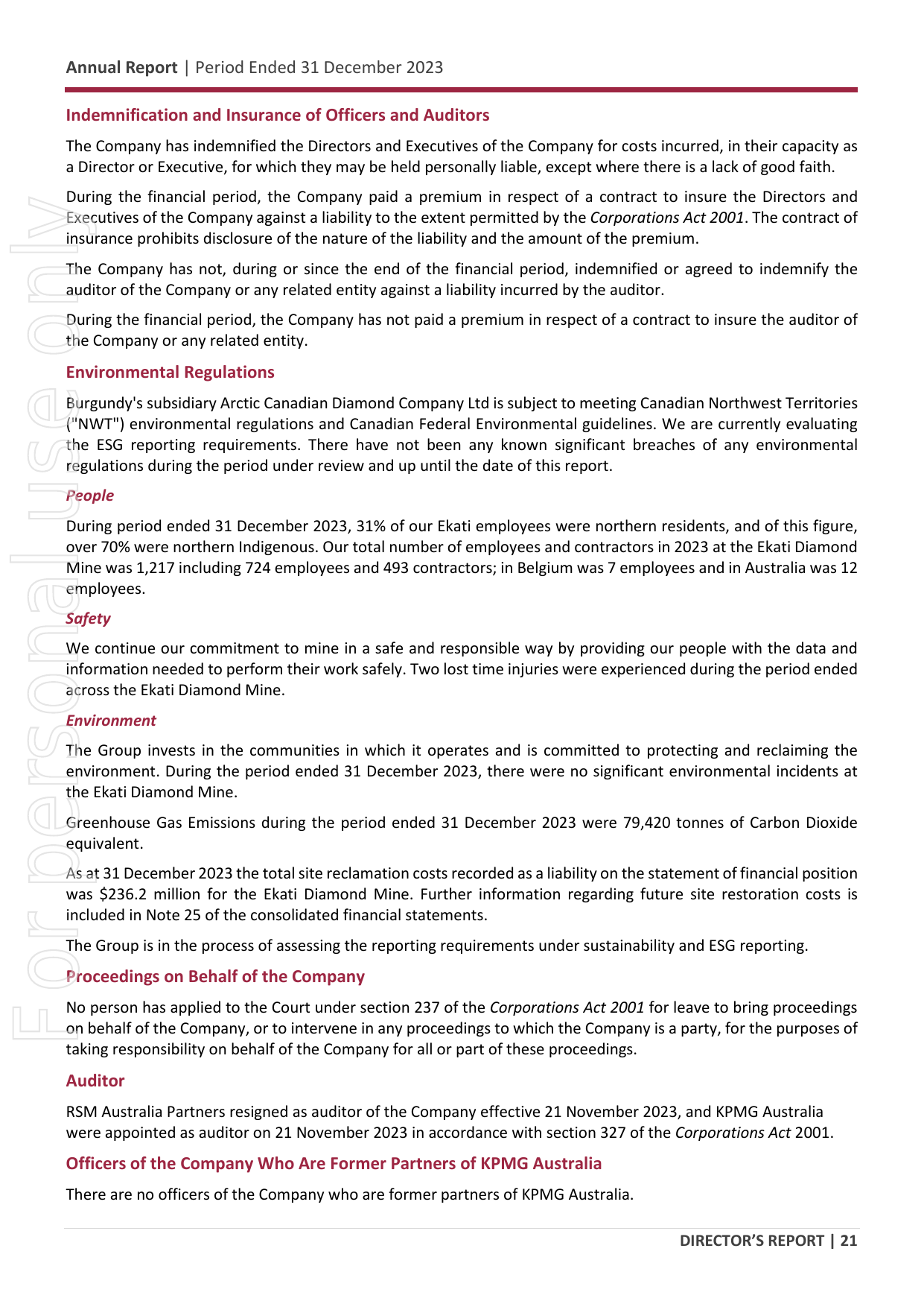 Emissions data extracted from page 22