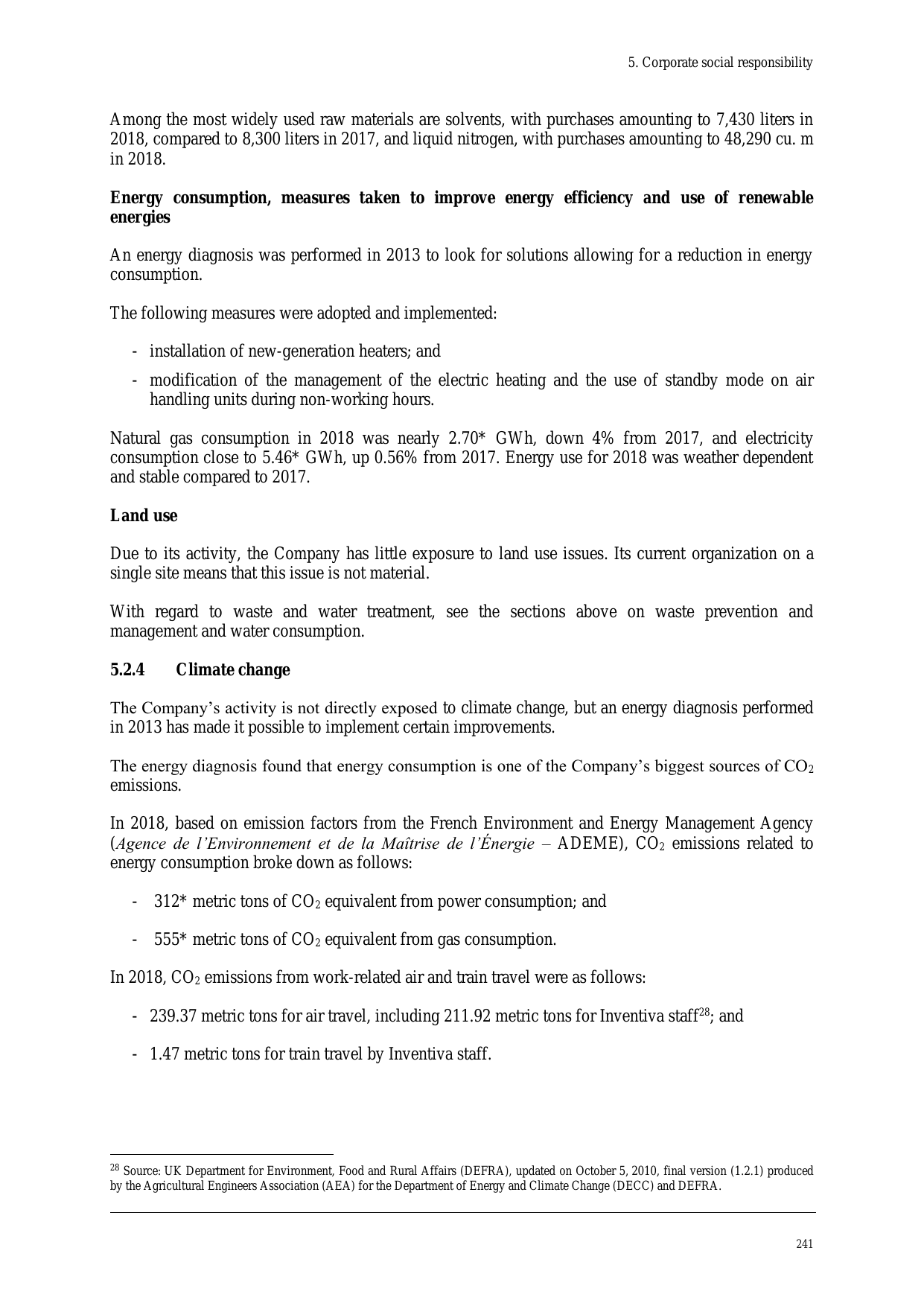 Emissions data extracted from page 242