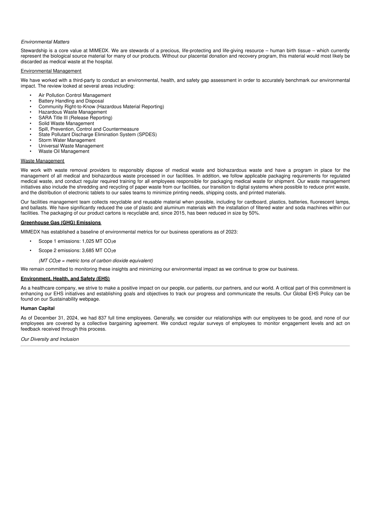 Emissions data extracted from page 21