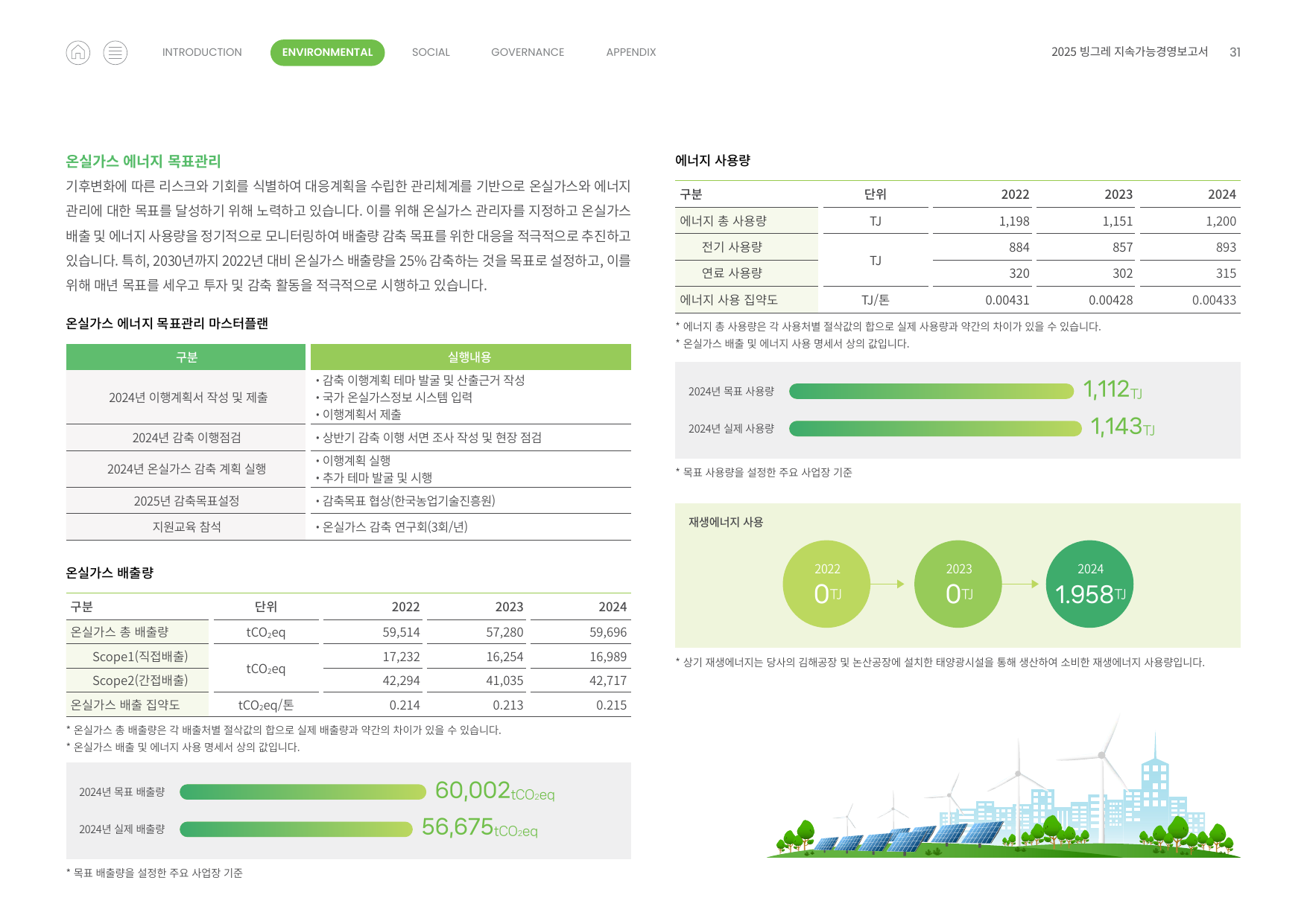 Emissions data extracted from page 31