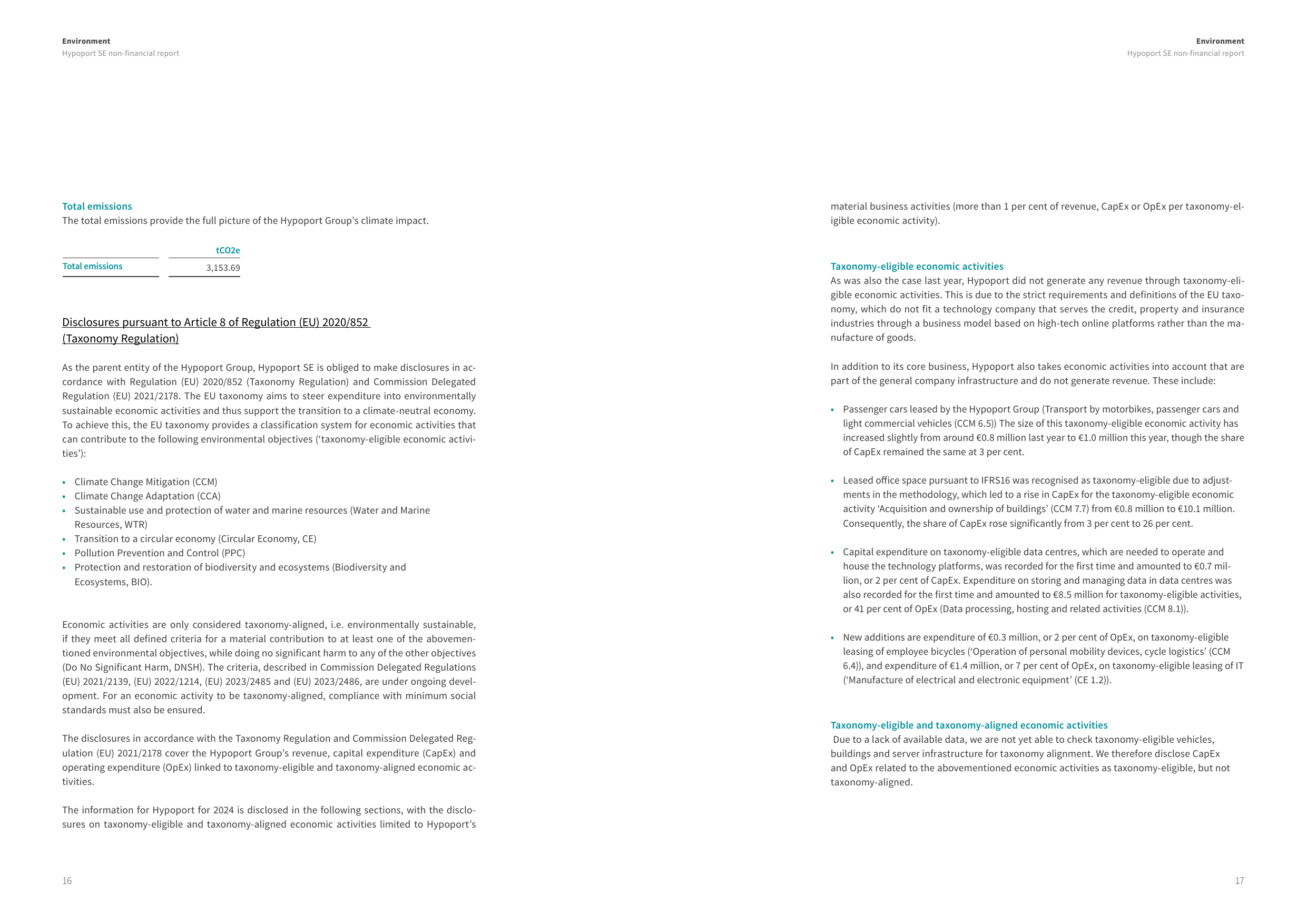 Emissions data extracted from page 9