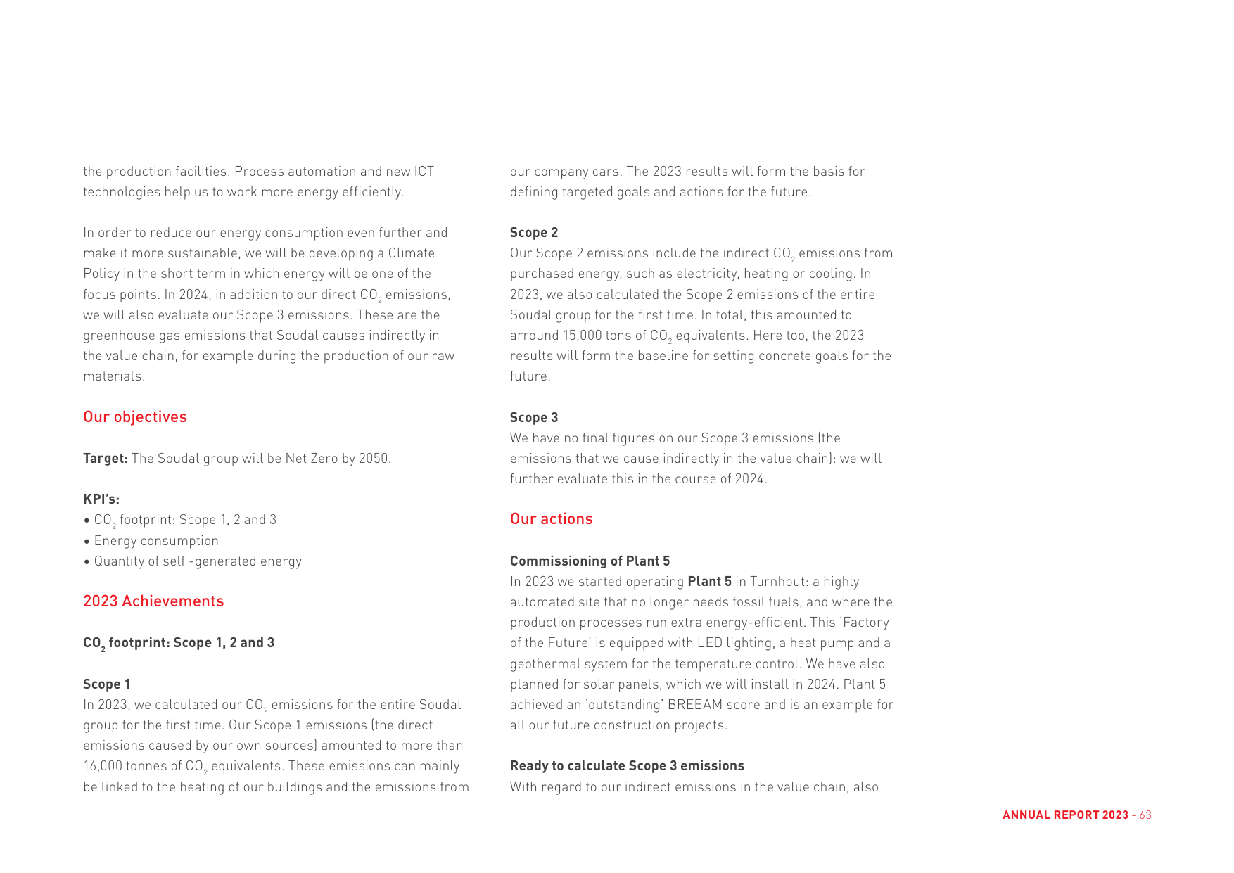 Emissions data extracted from page 62
