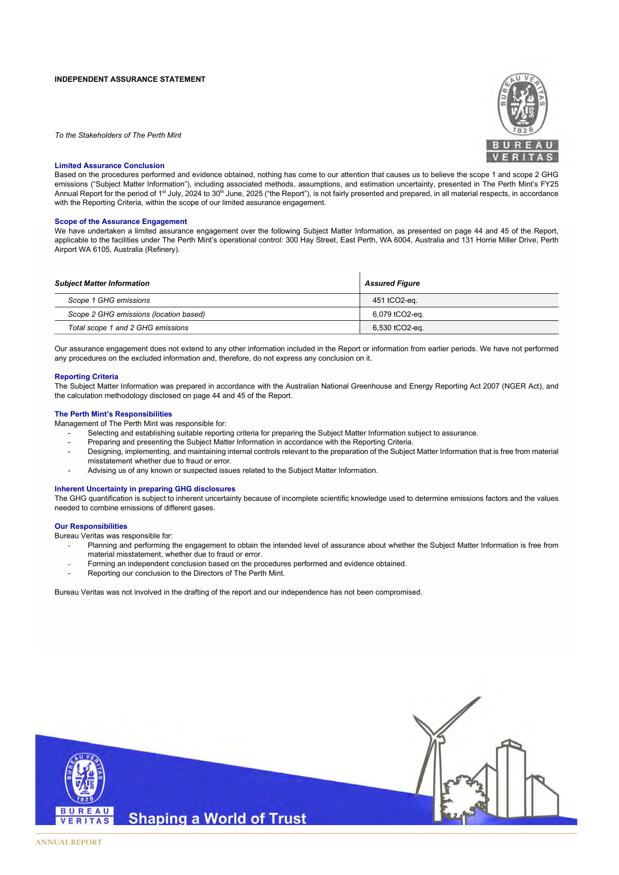 Emissions data extracted from page 29