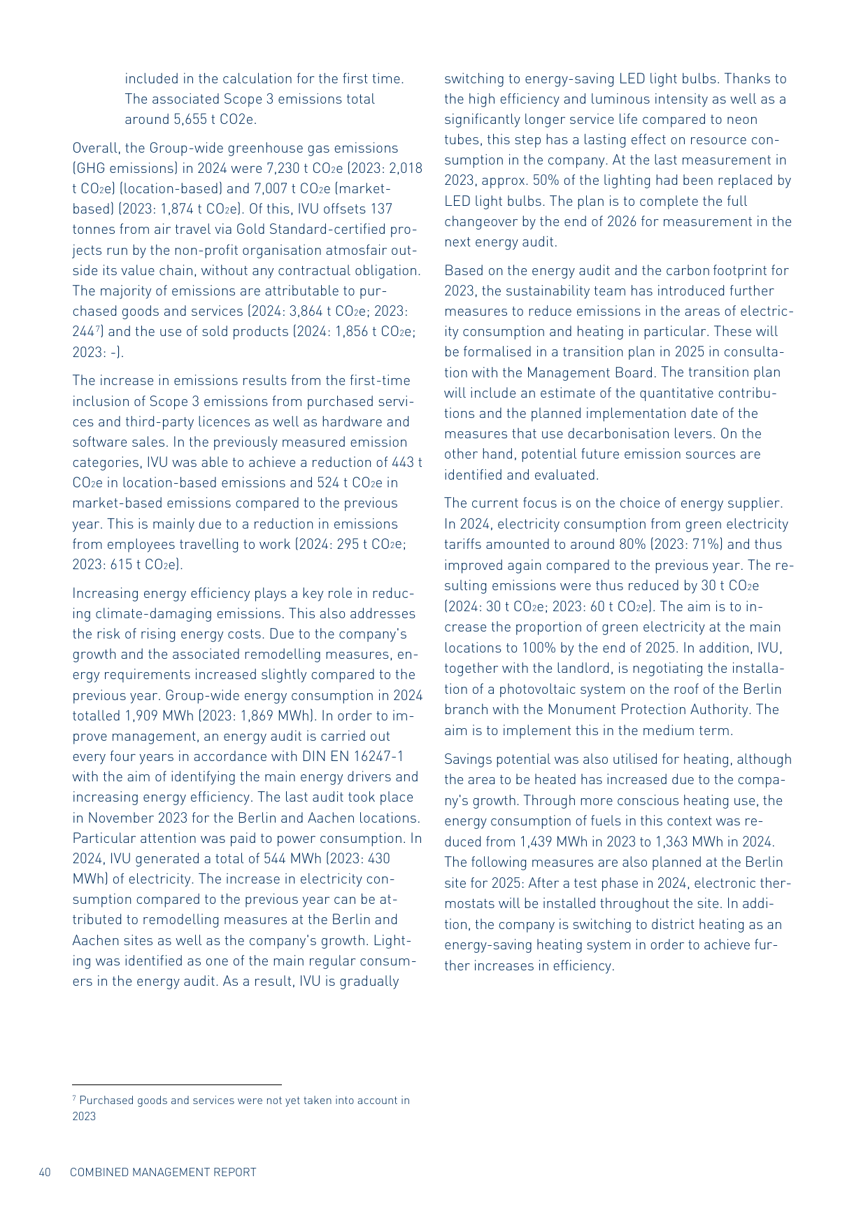 Emissions data extracted from page 40