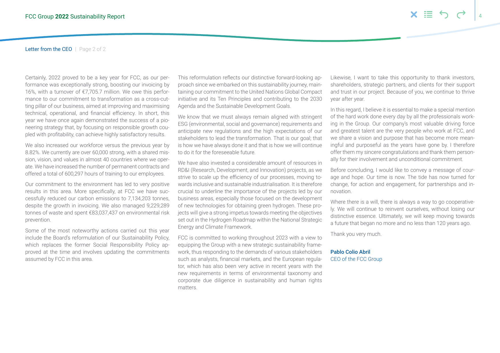 Emissions data extracted from page 4