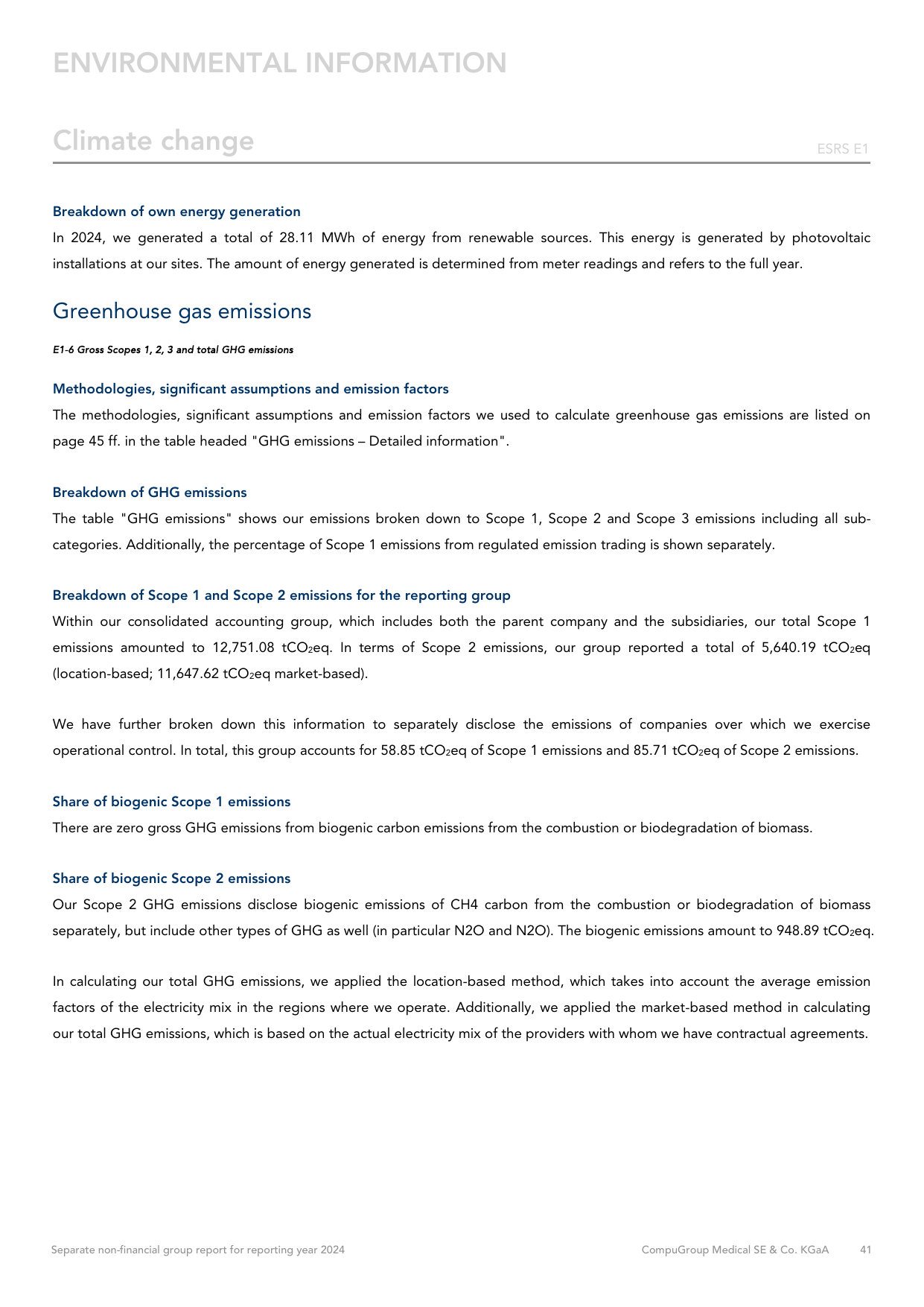 Emissions data extracted from page 41
