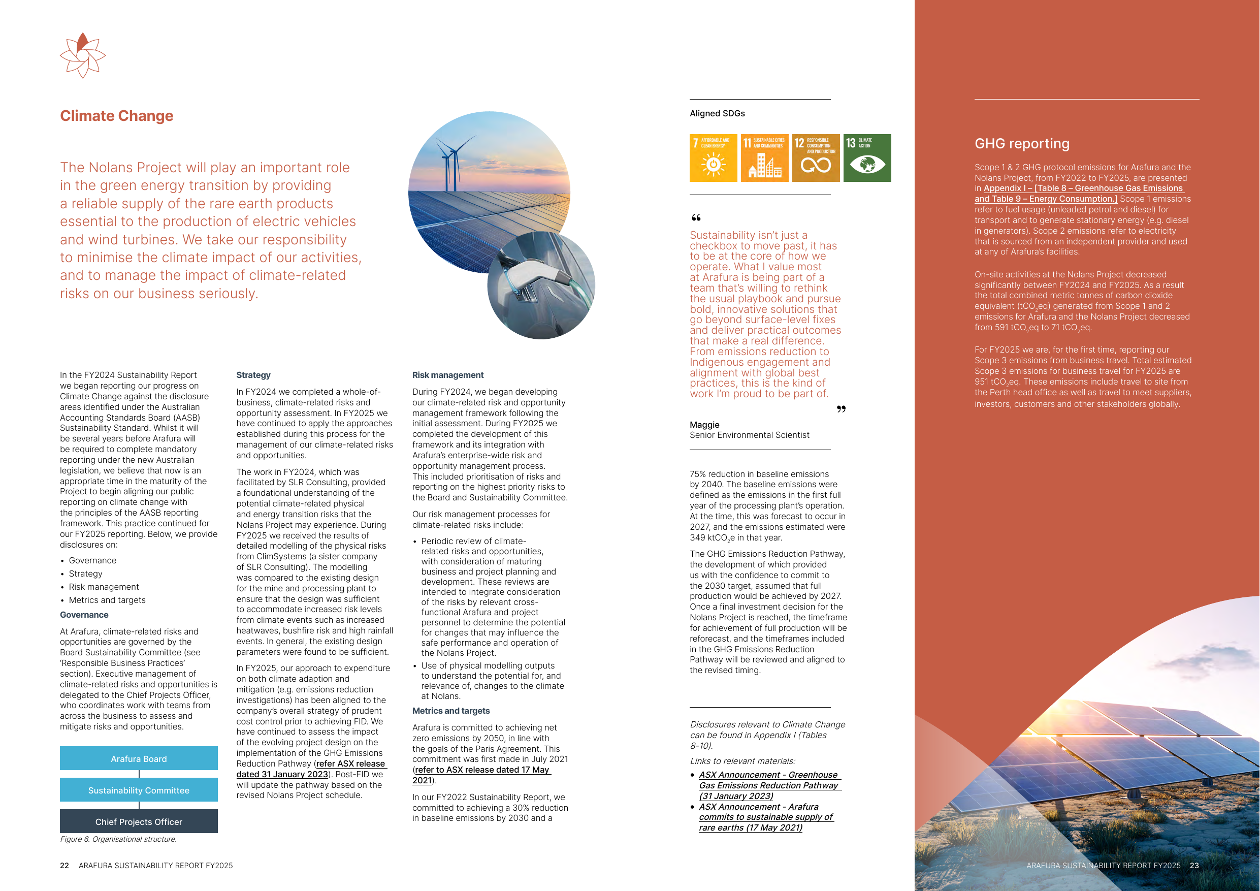 Emissions data extracted from page 12