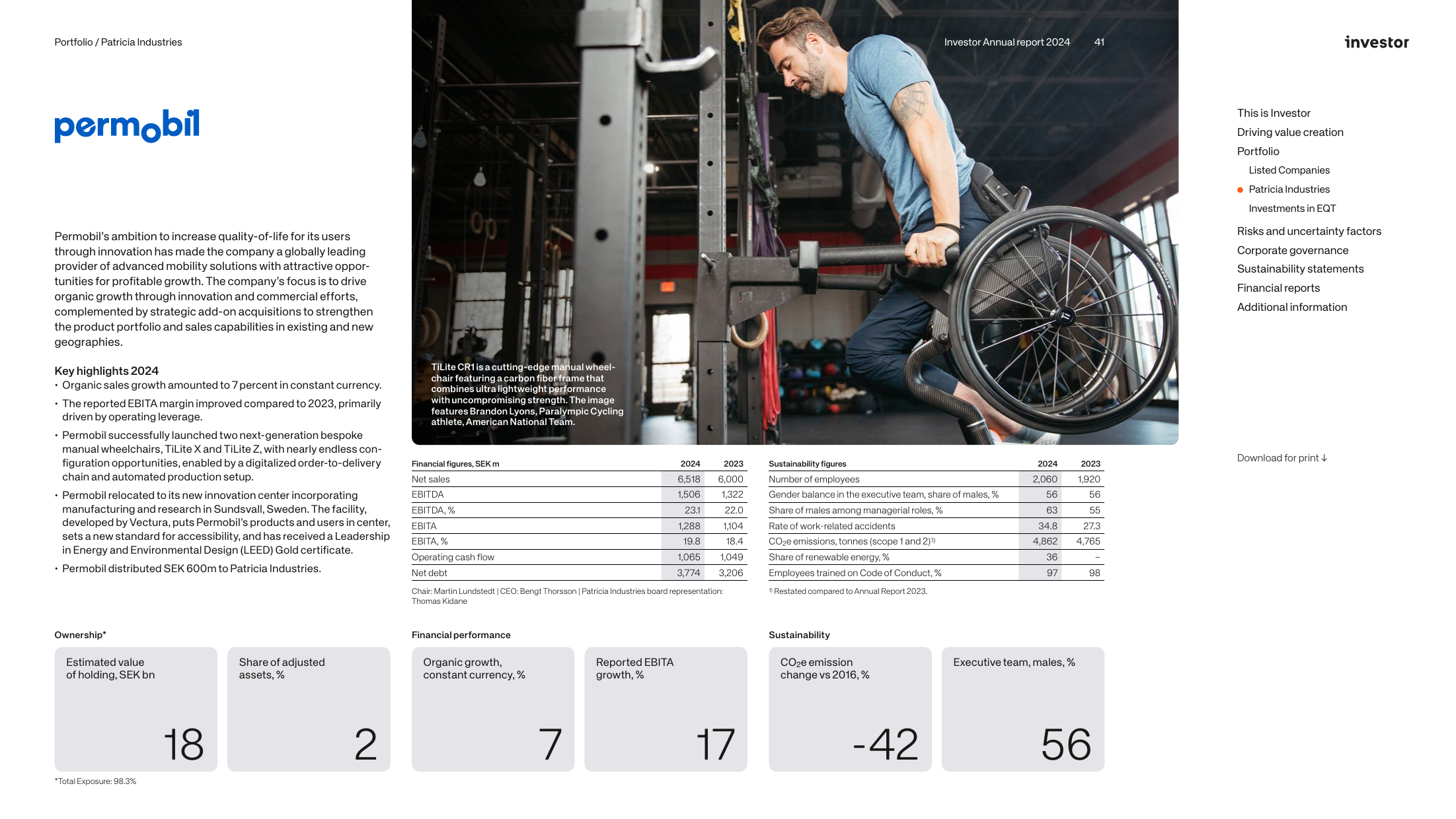 Emissions data extracted from page 41