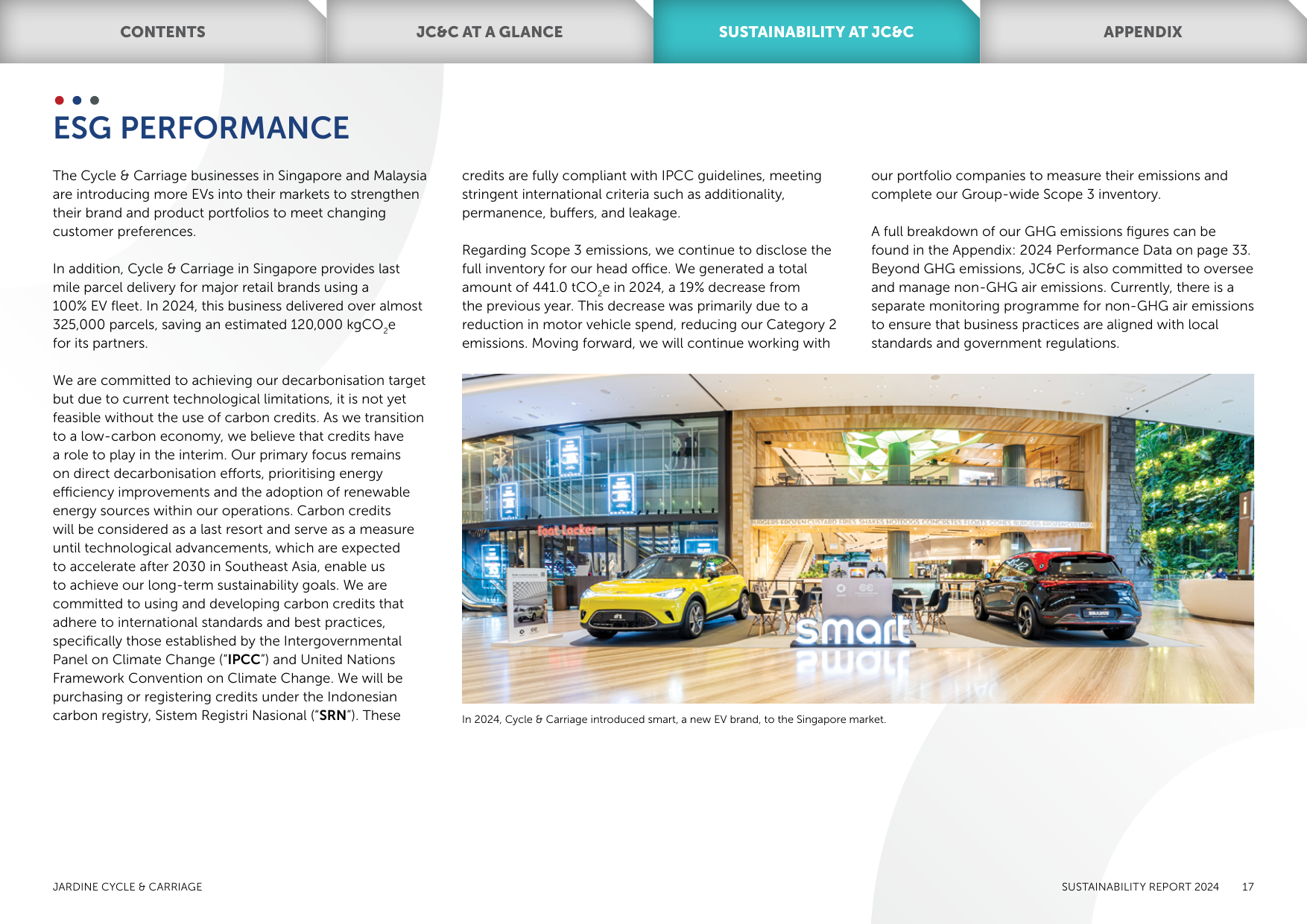 Emissions data extracted from page 18