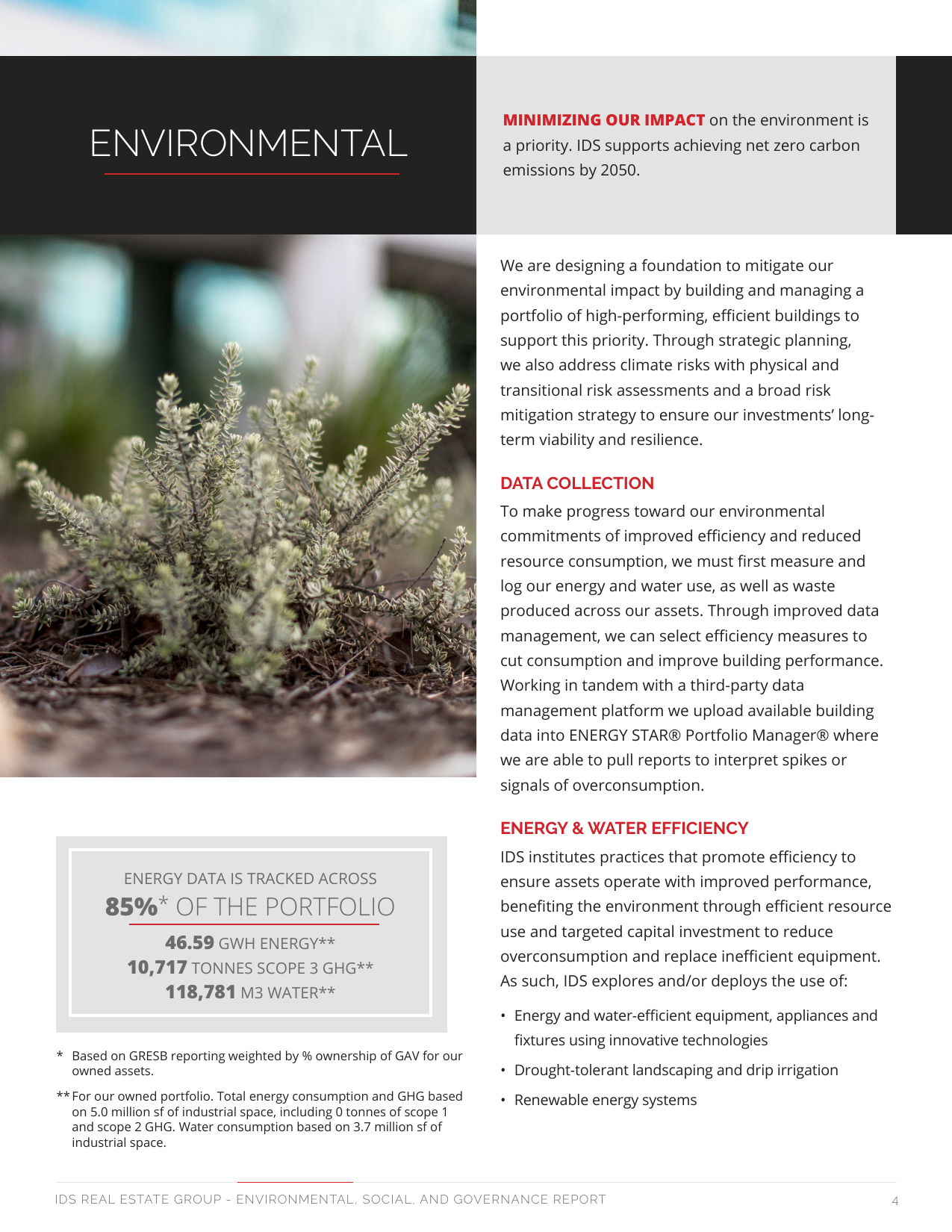 Emissions data extracted from page 4