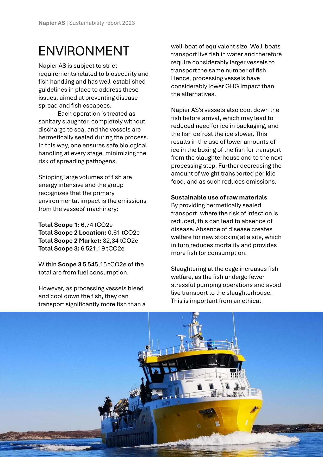 Emissions data extracted from page 11