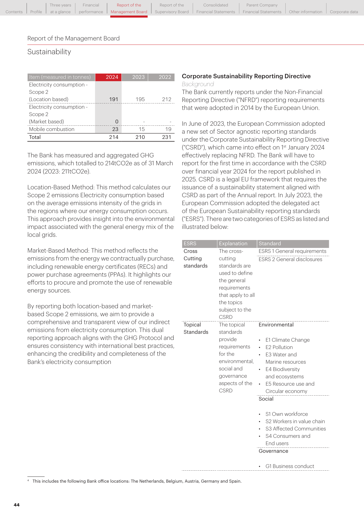 Emissions data extracted from page 44