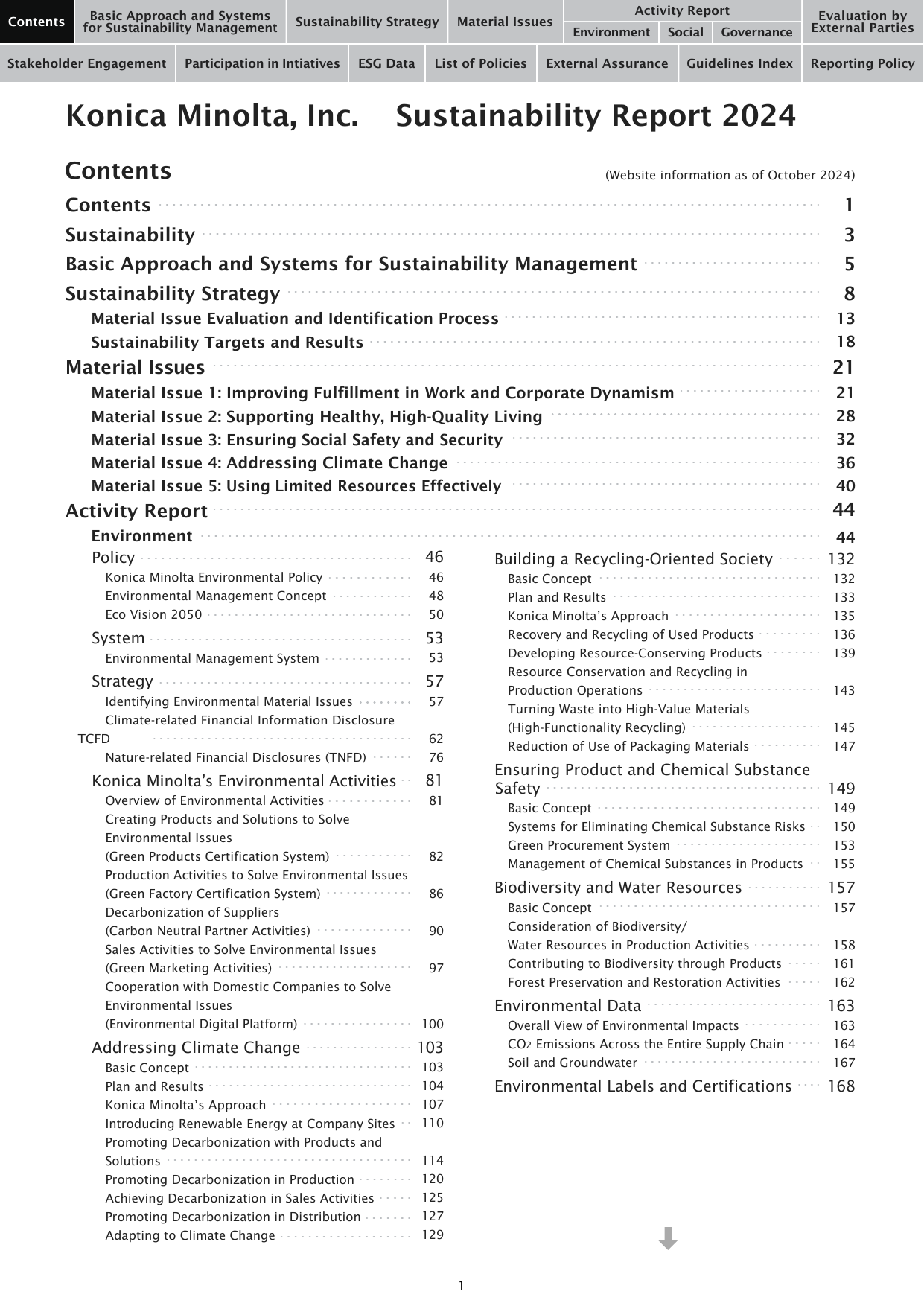Emissions data extracted from page 1