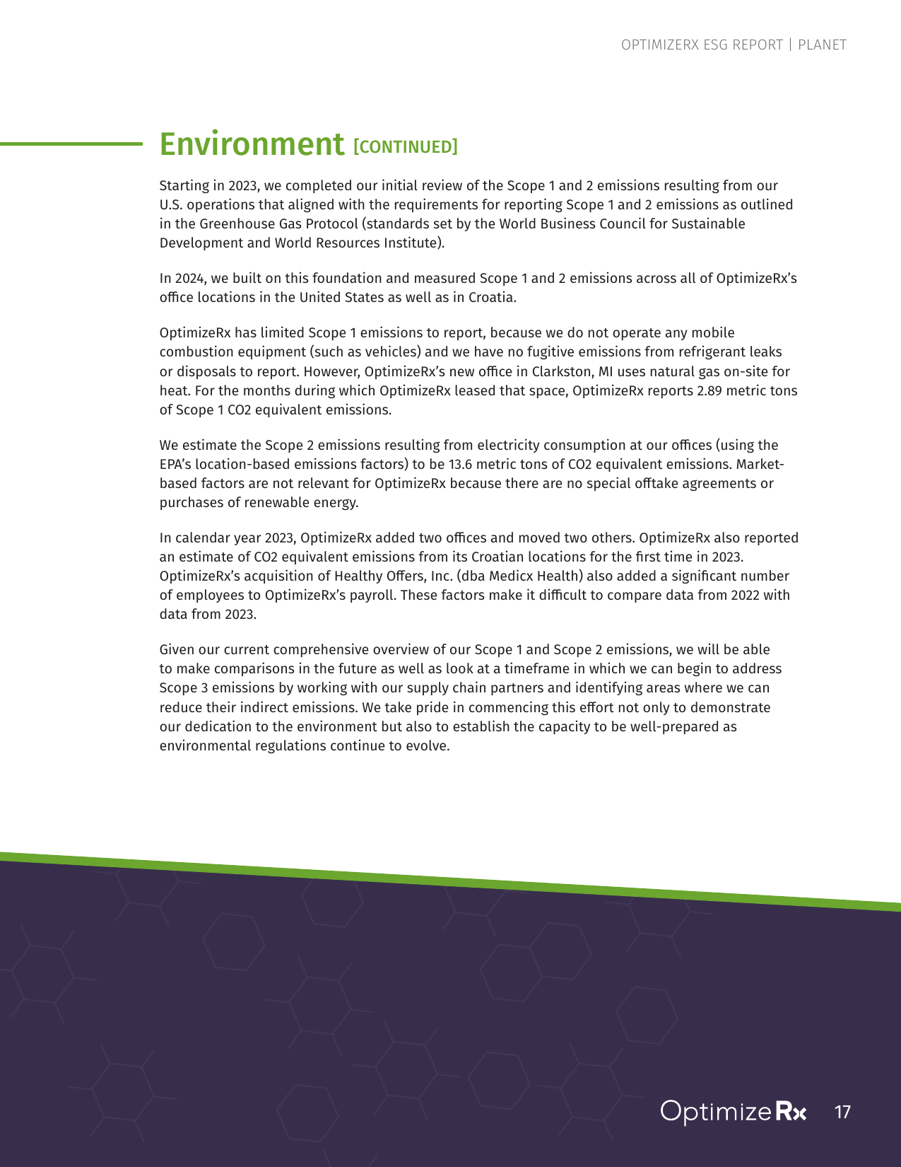 Emissions data extracted from page 17