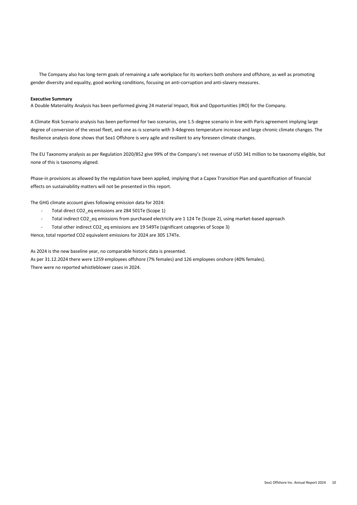 Emissions data extracted from page 11