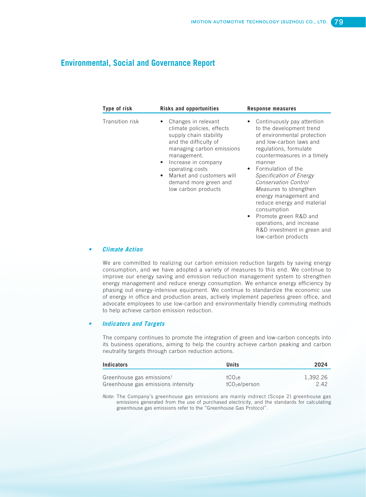 Emissions data extracted from page 80