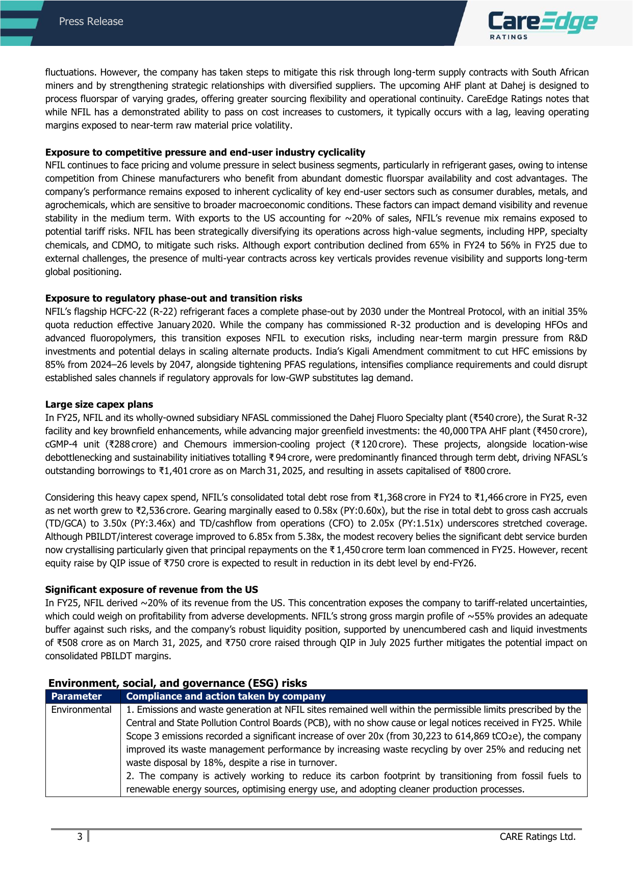Emissions data extracted from page 3