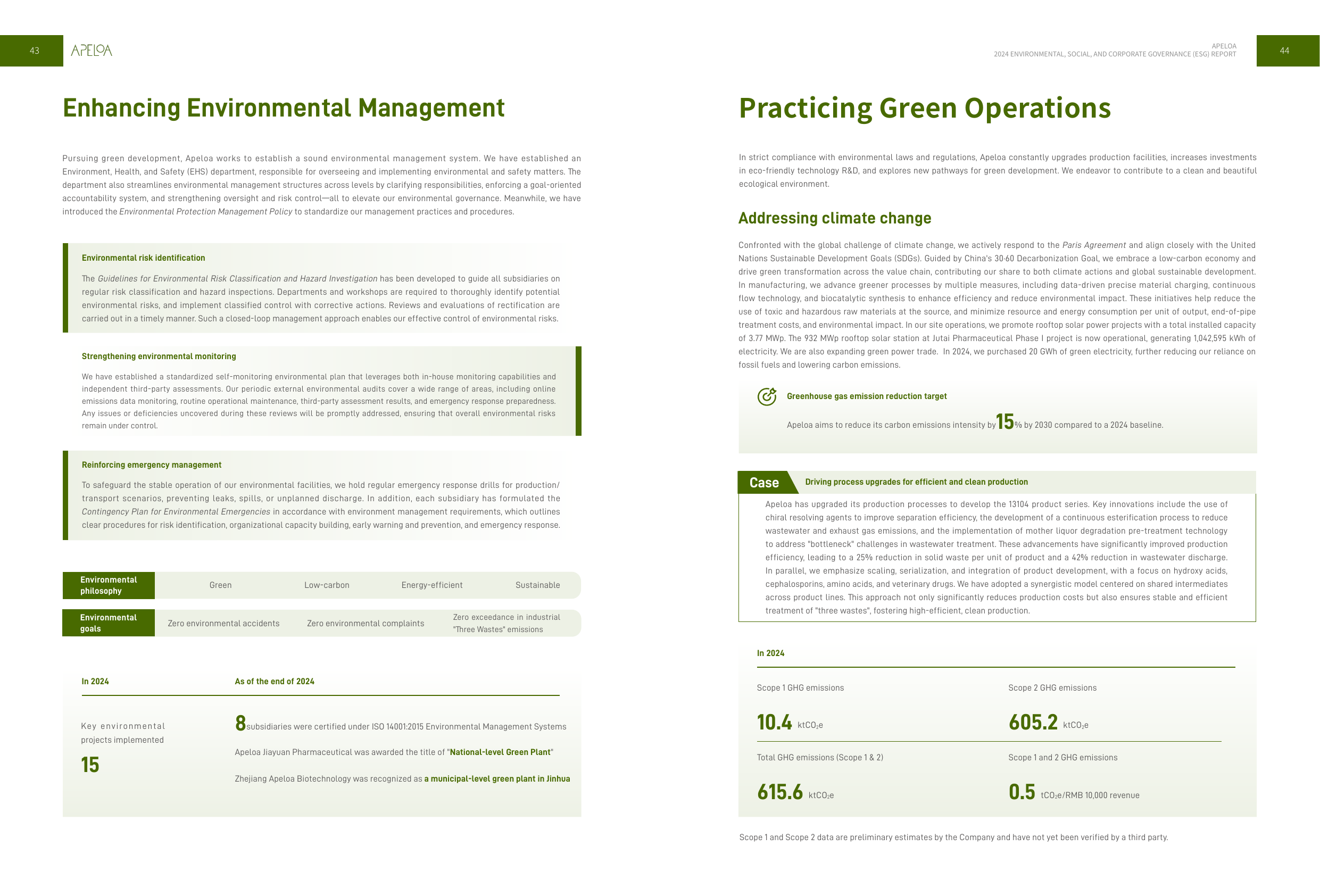 Emissions data extracted from page 23