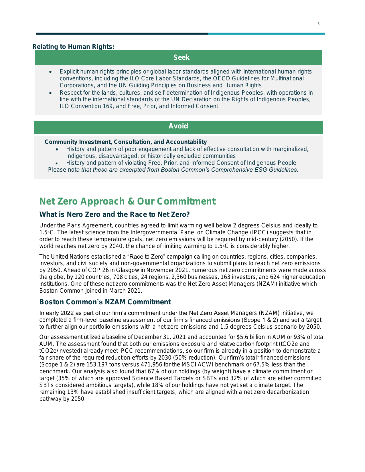 Emissions data extracted from page 5