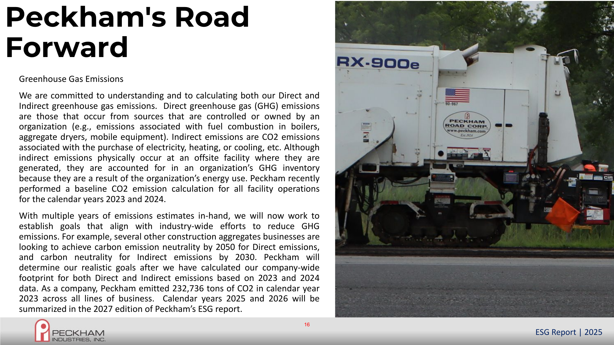 Emissions data extracted from page 18