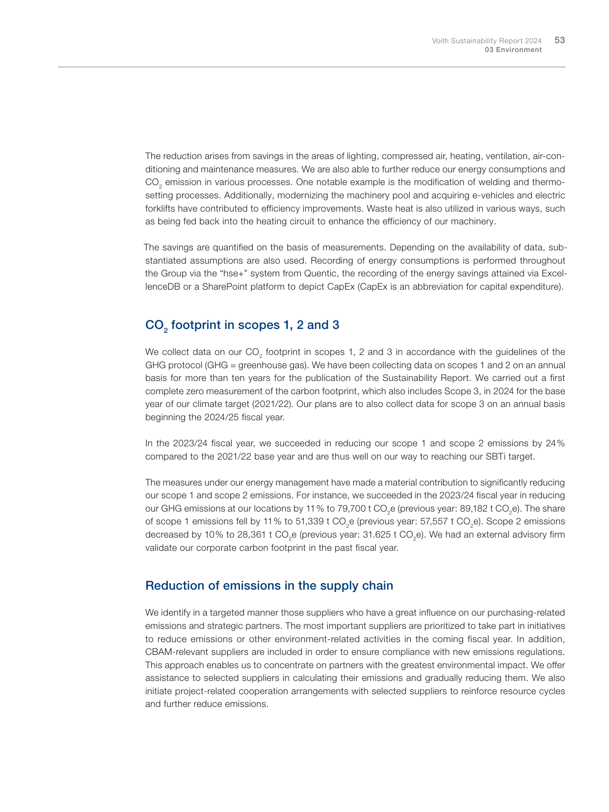 Emissions data extracted from page 53