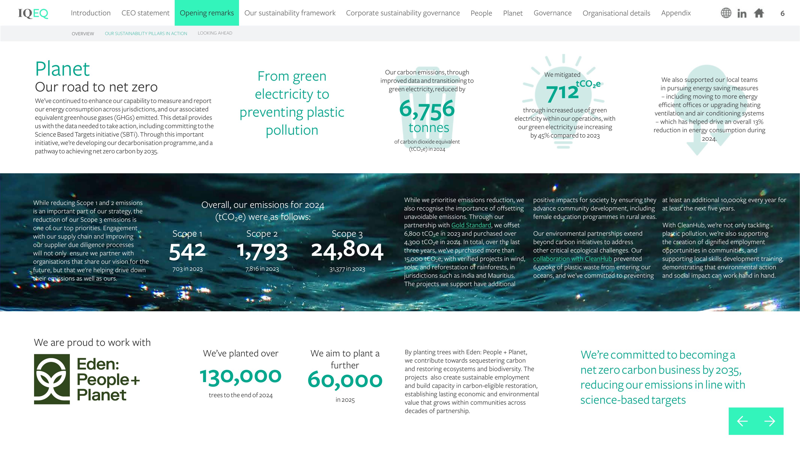 Emissions data extracted from page 6