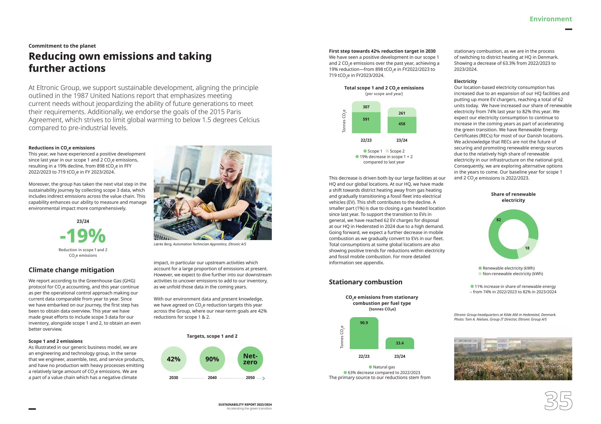 Emissions data extracted from page 18