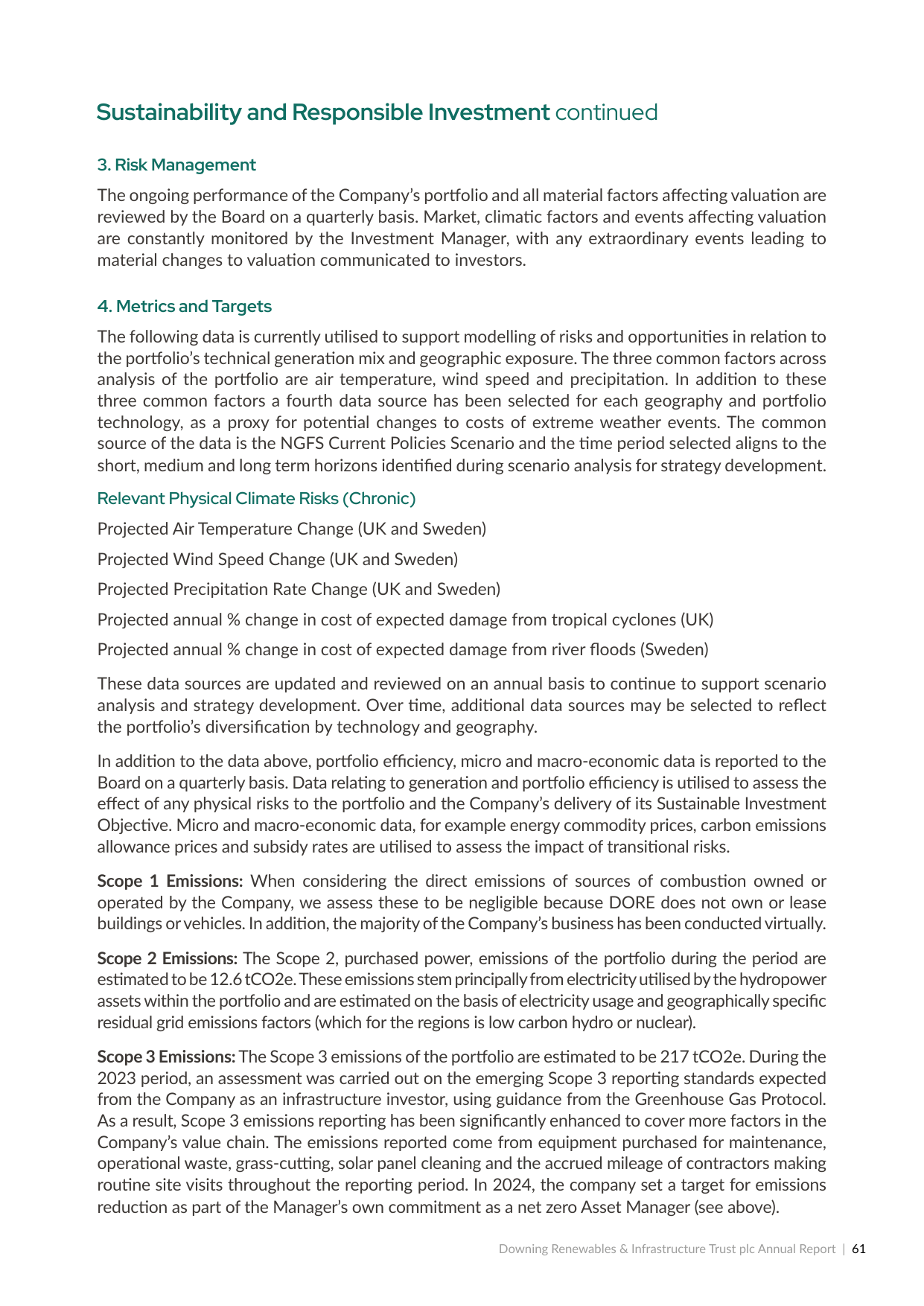 Emissions data extracted from page 61