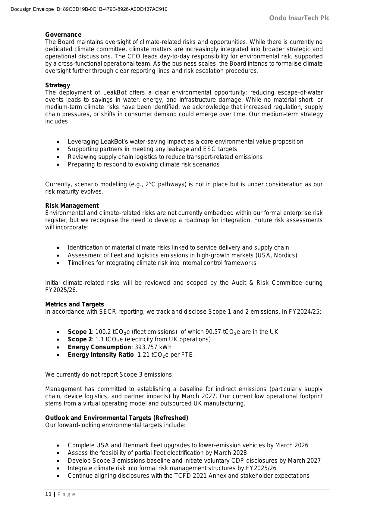 Emissions data extracted from page 12