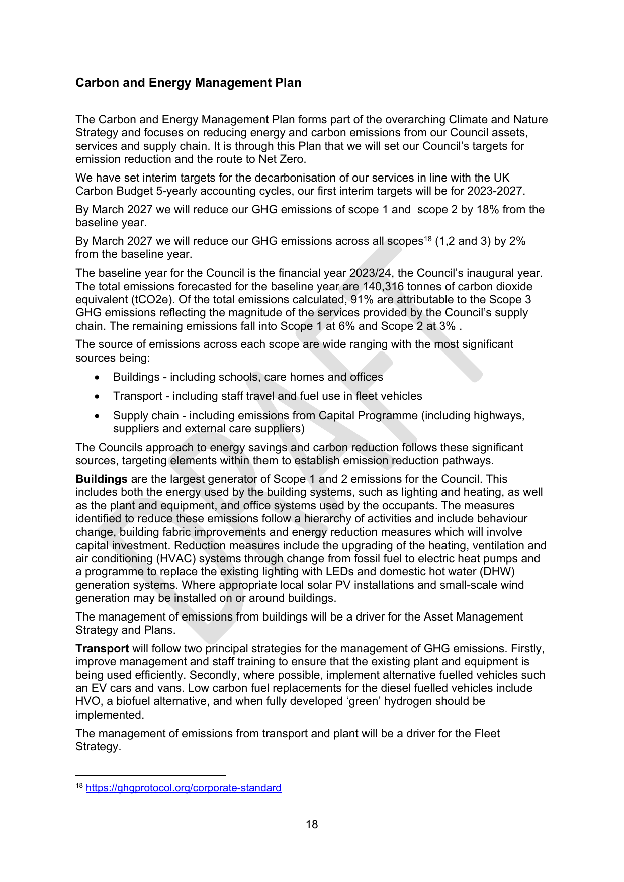 Emissions data extracted from page 18
