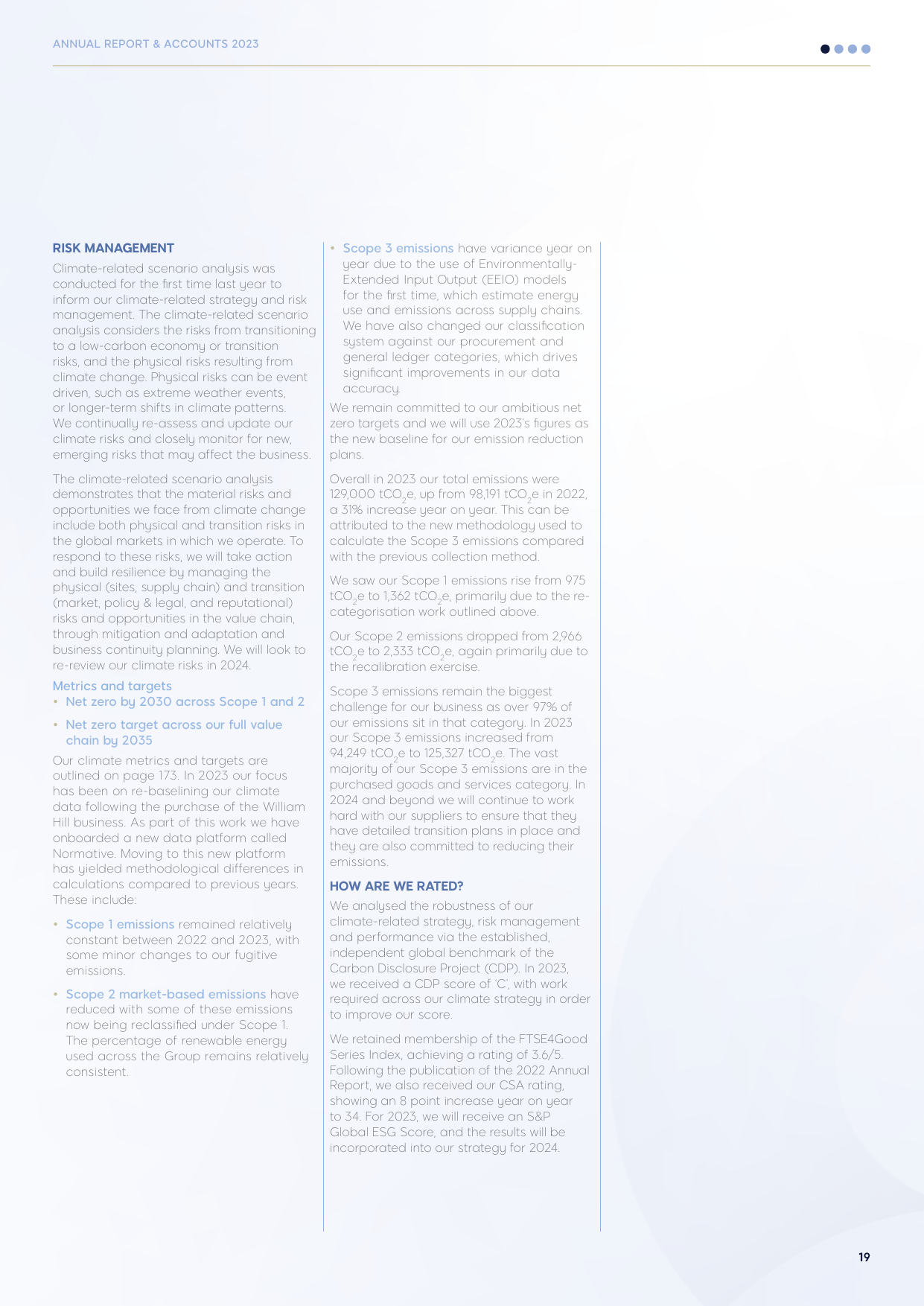 Emissions data extracted from page 21