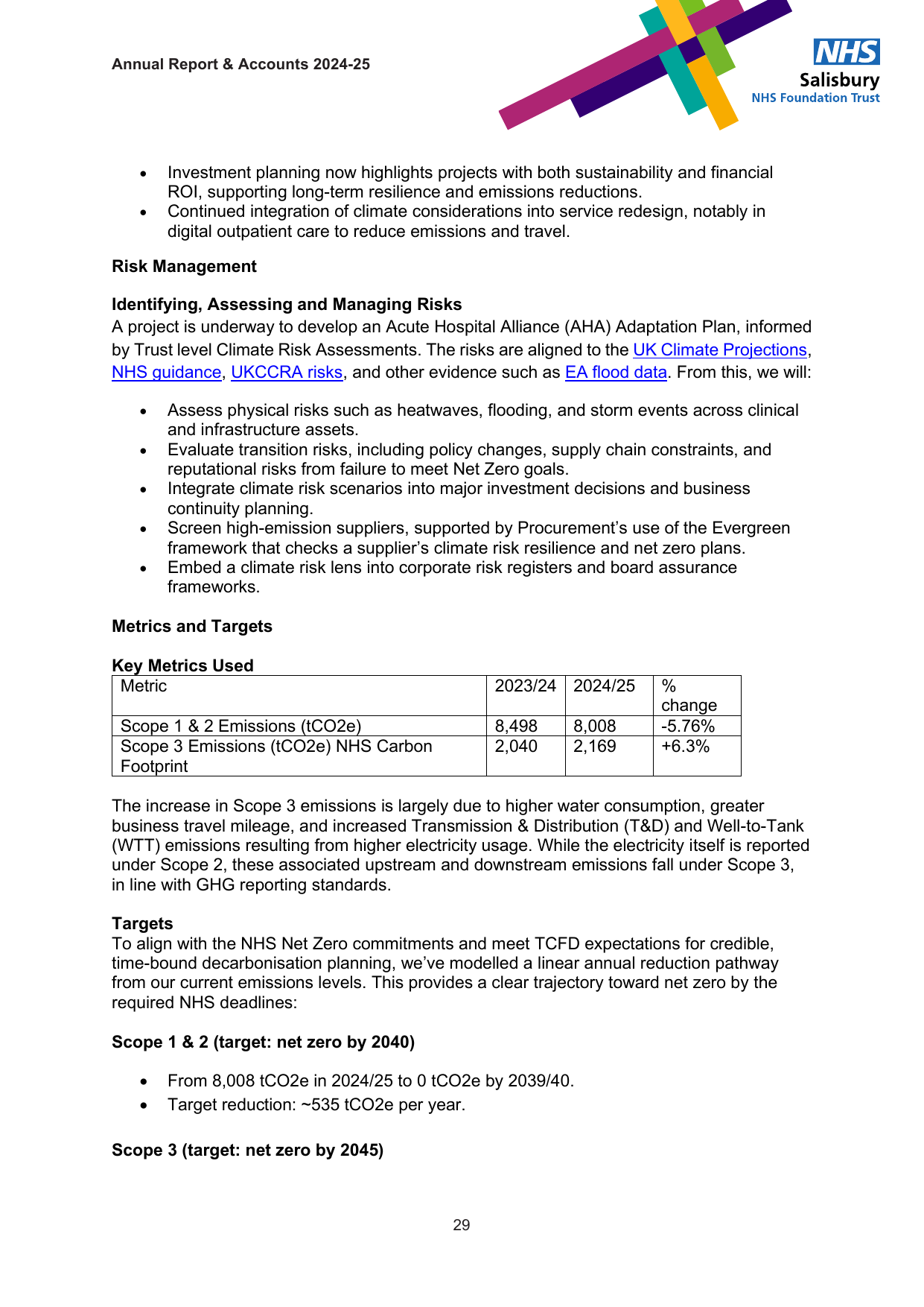 Emissions data extracted from page 29