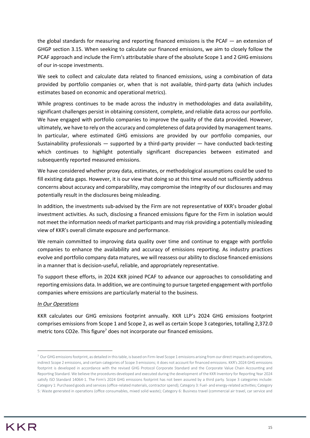 Emissions data extracted from page 15