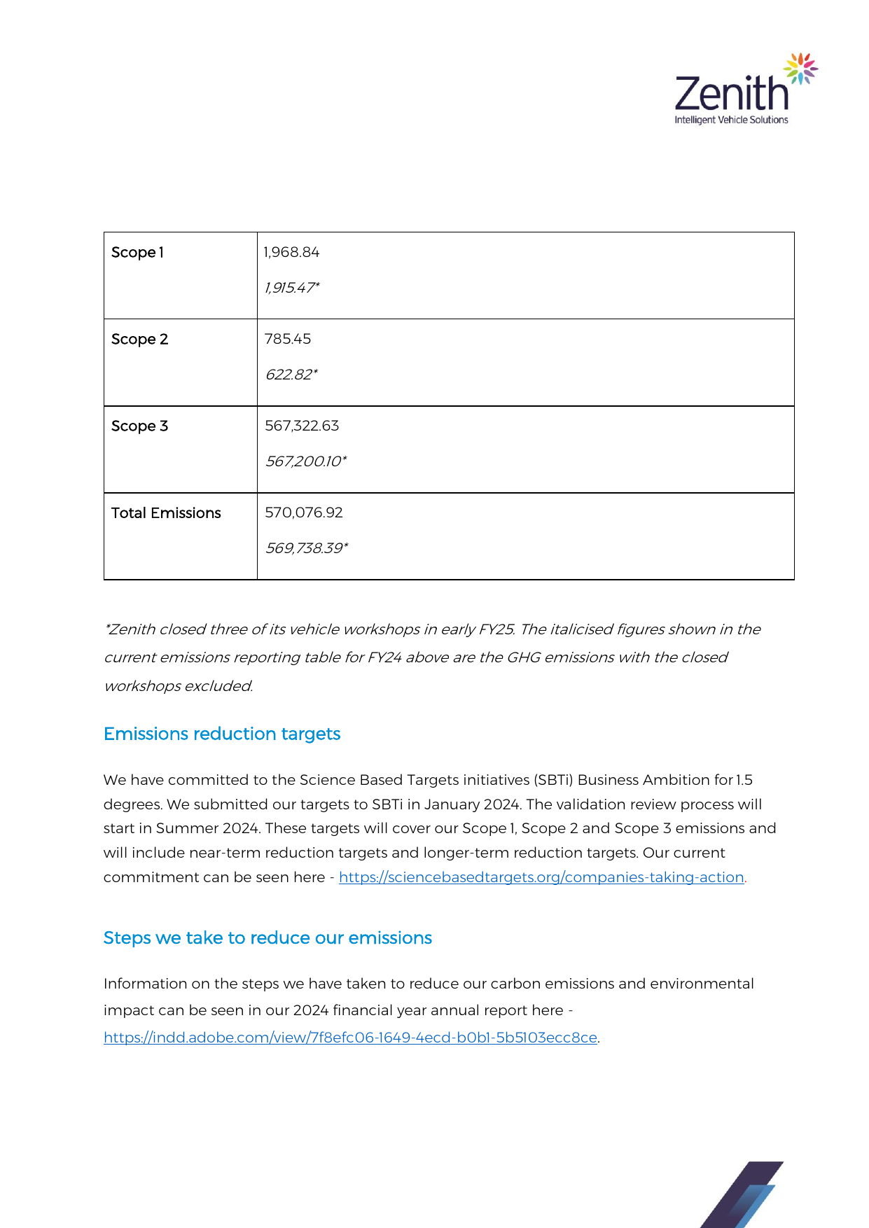 Emissions data extracted from page 5