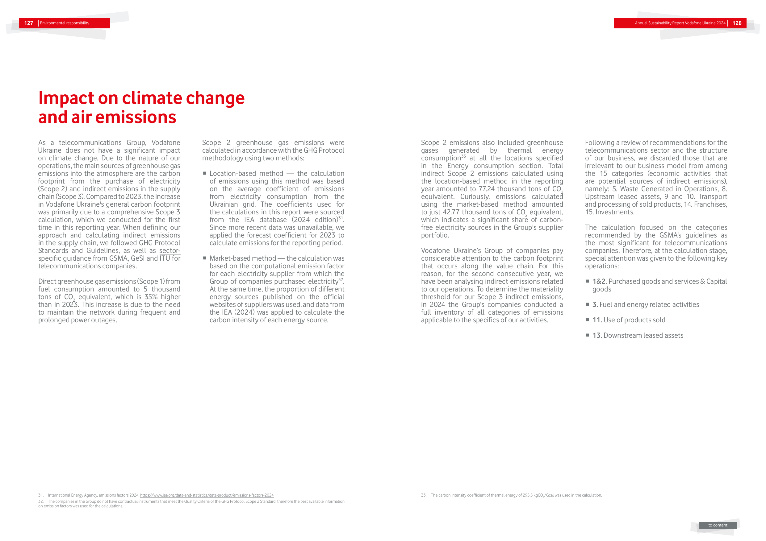 Emissions data extracted from page 64