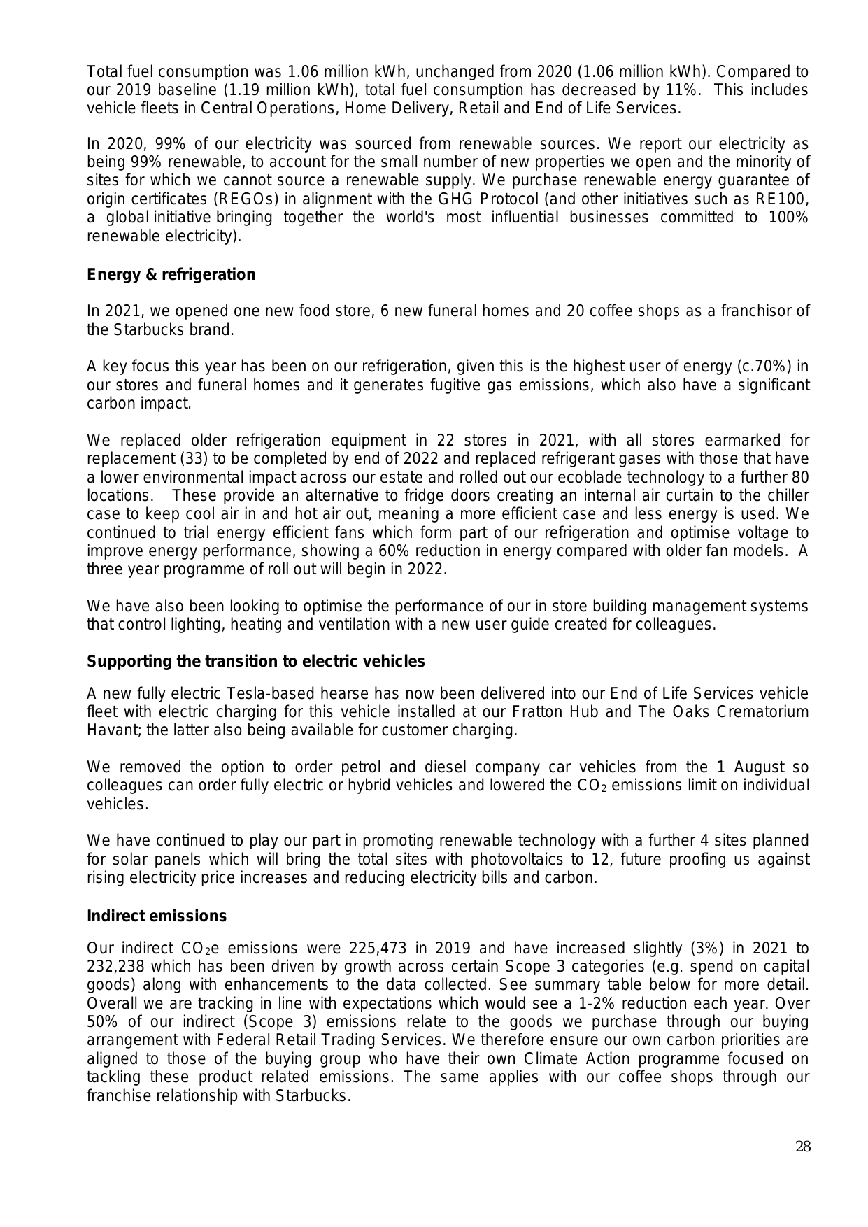 Emissions data extracted from page 28
