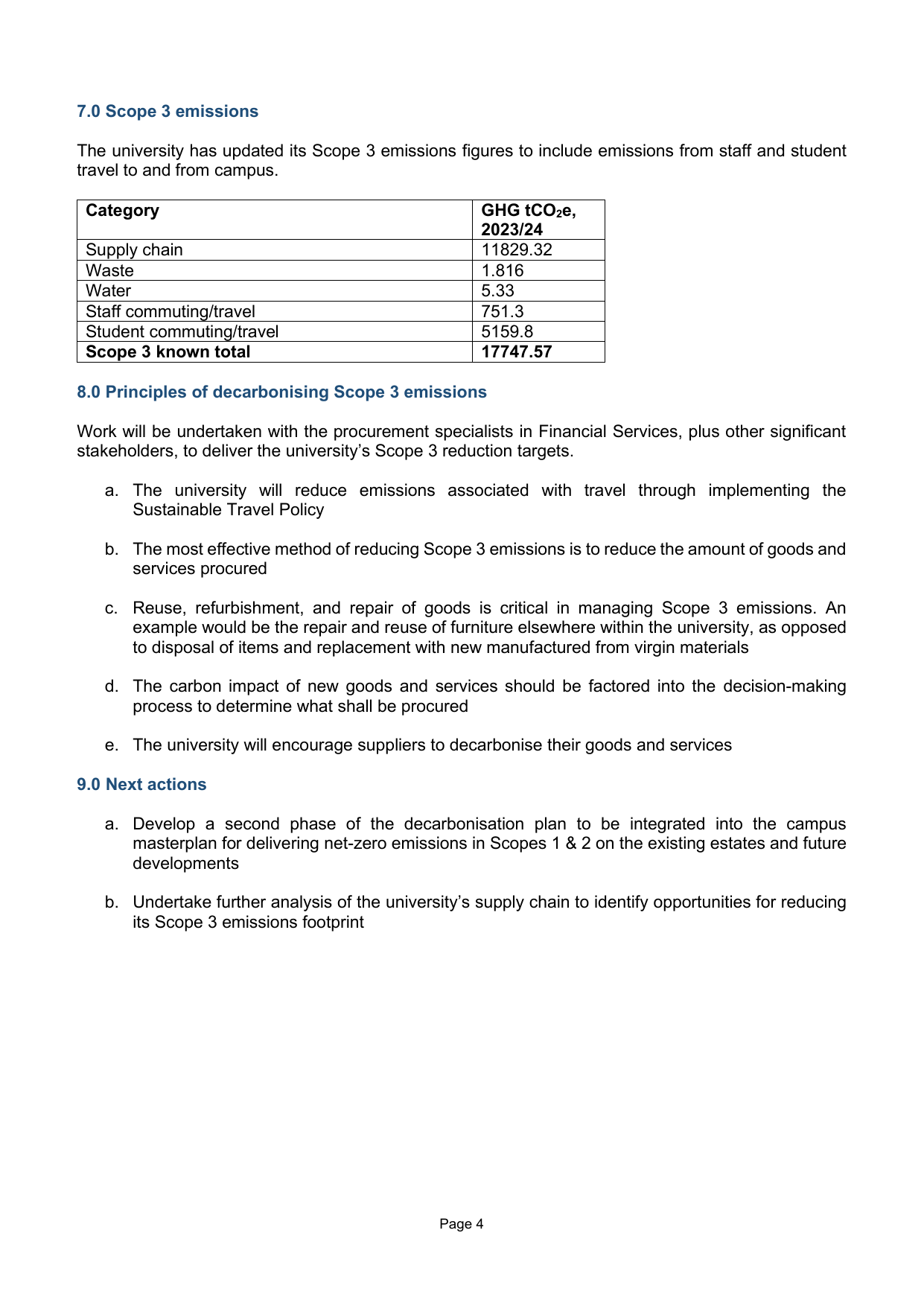 Emissions data extracted from page 4