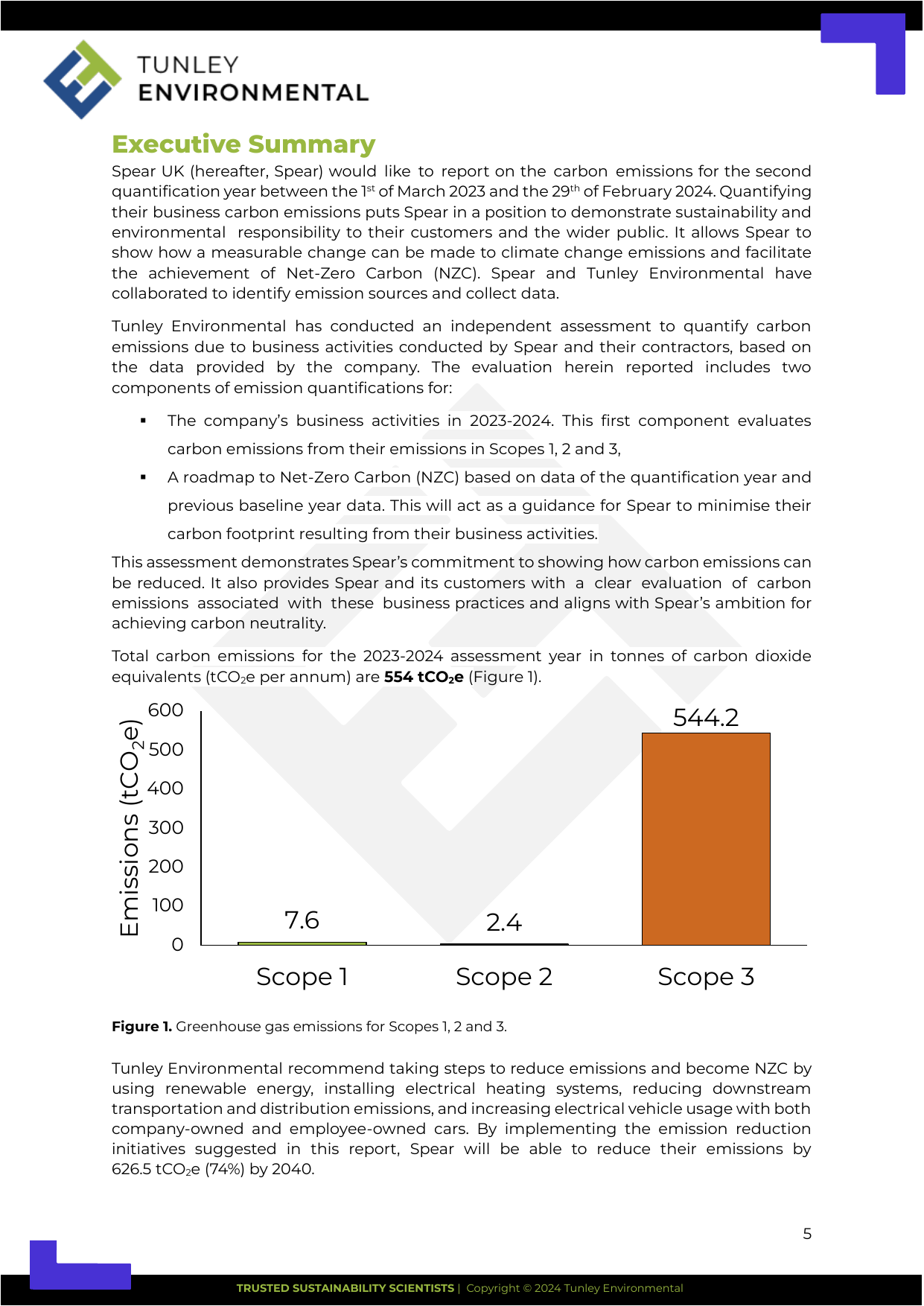Emissions data extracted from page 6