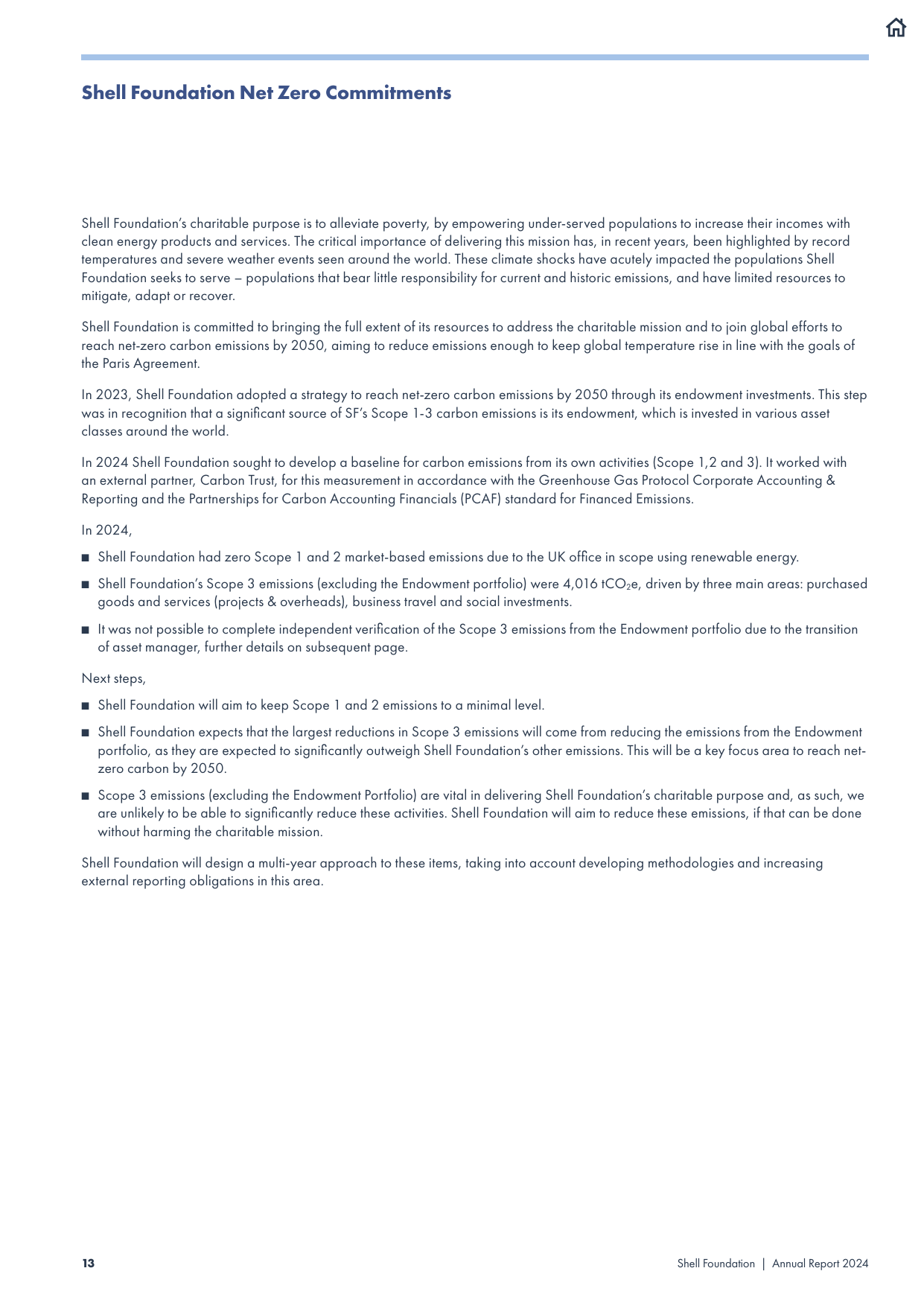 Emissions data extracted from page 13