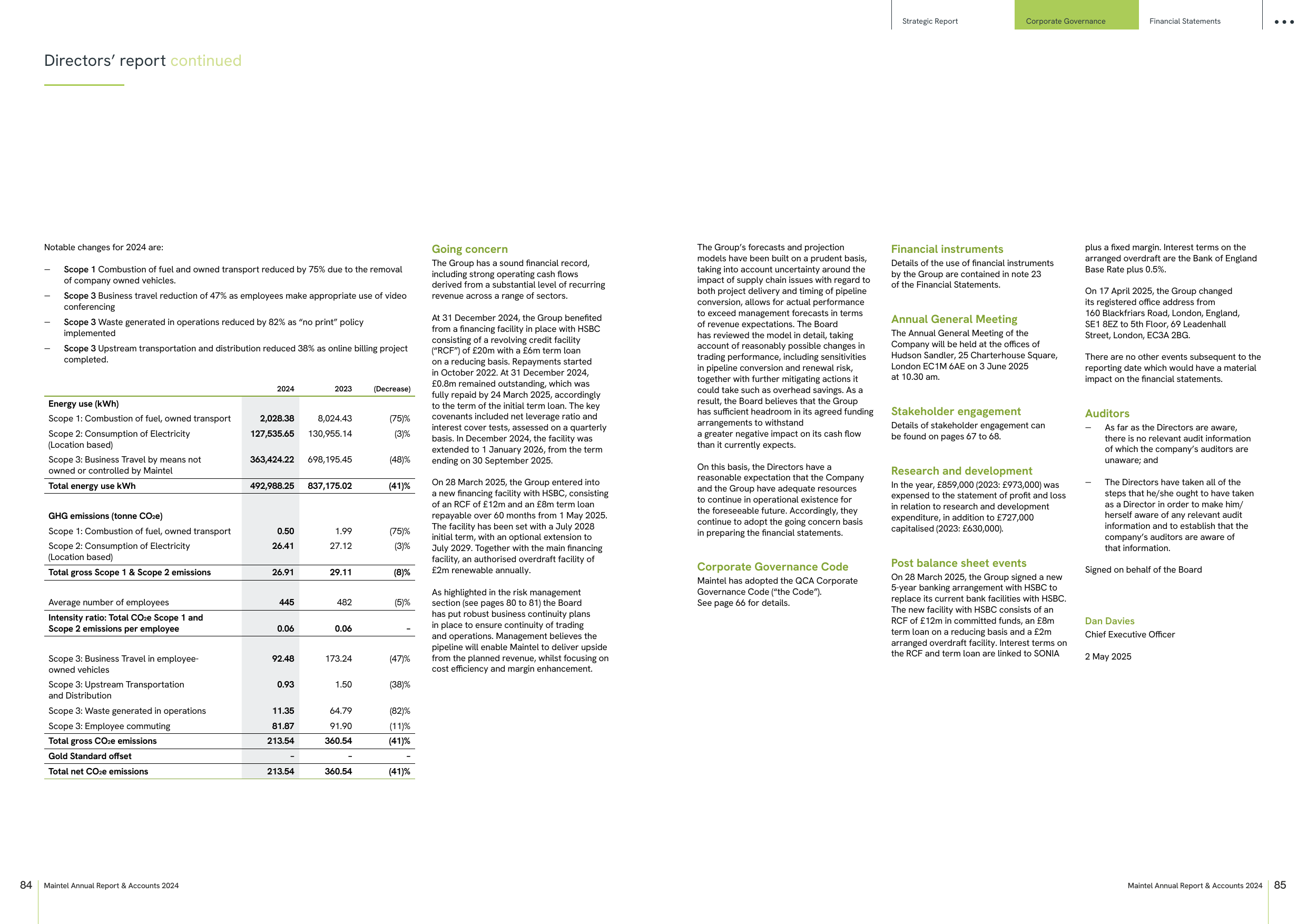 Emissions data extracted from page 44
